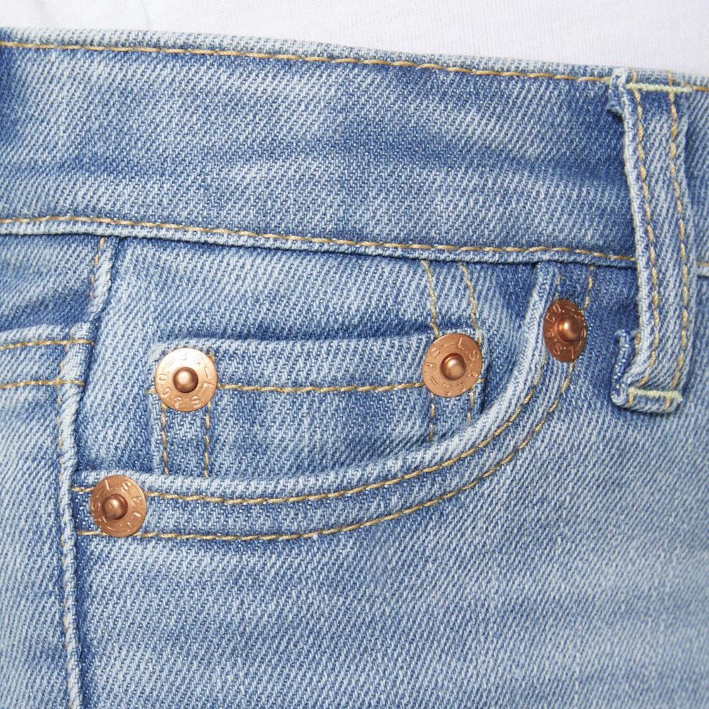 High Rise Ankle Straight Jean (Little Kids) - Image 6