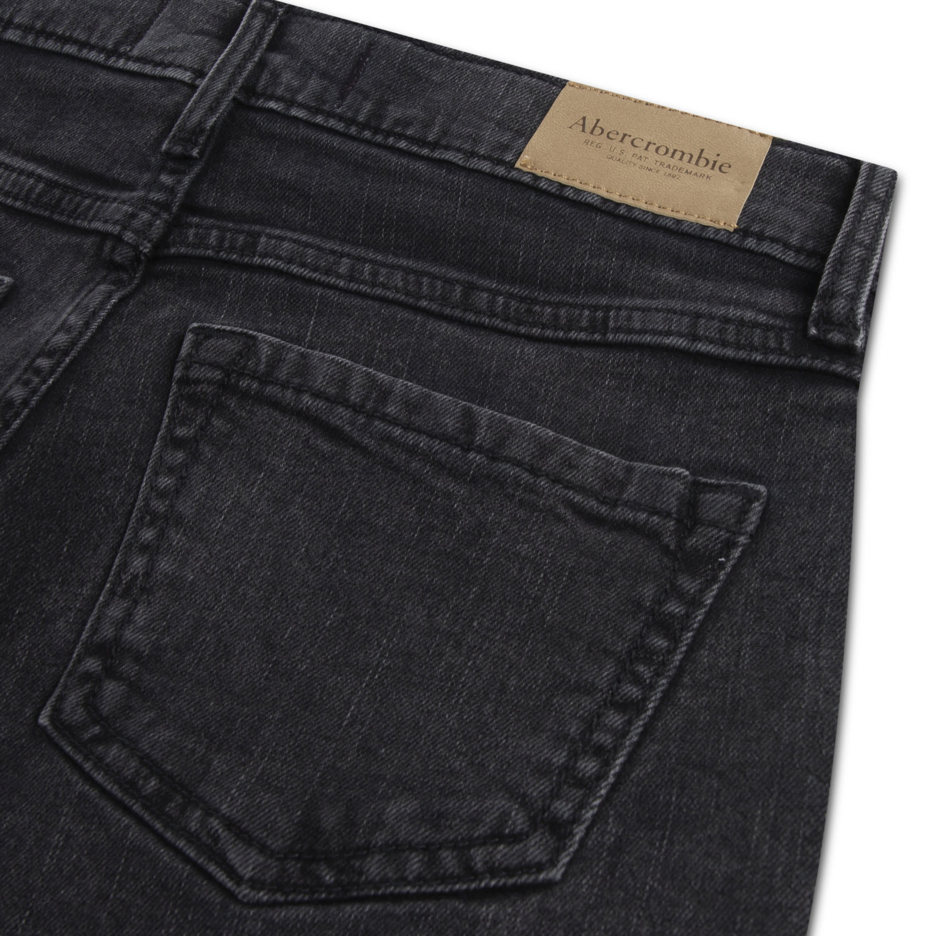 High Rise Denim Shorts (Big Kids) - Image 3