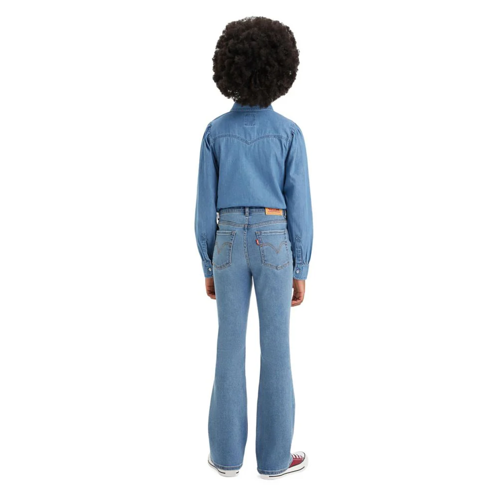 High Rise Flare Jean (Big Kid) - Image 4