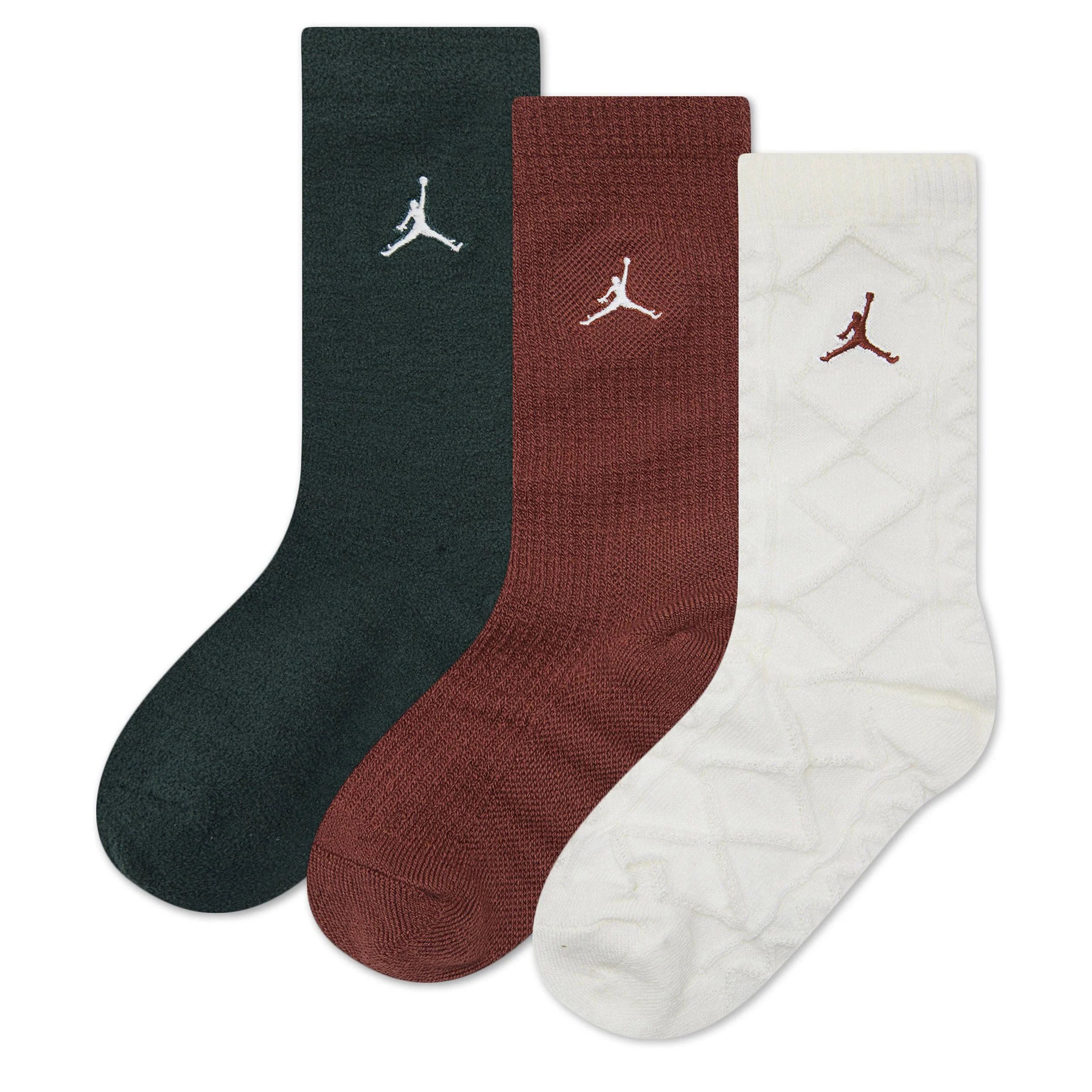 Holiday 3 Pack Crew Sock (5Y-7Y)