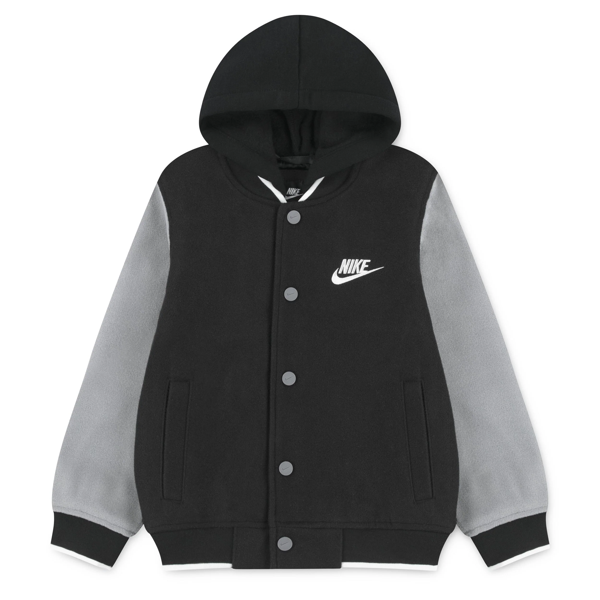 Hooded Varsity Jacket  (Little Kid)