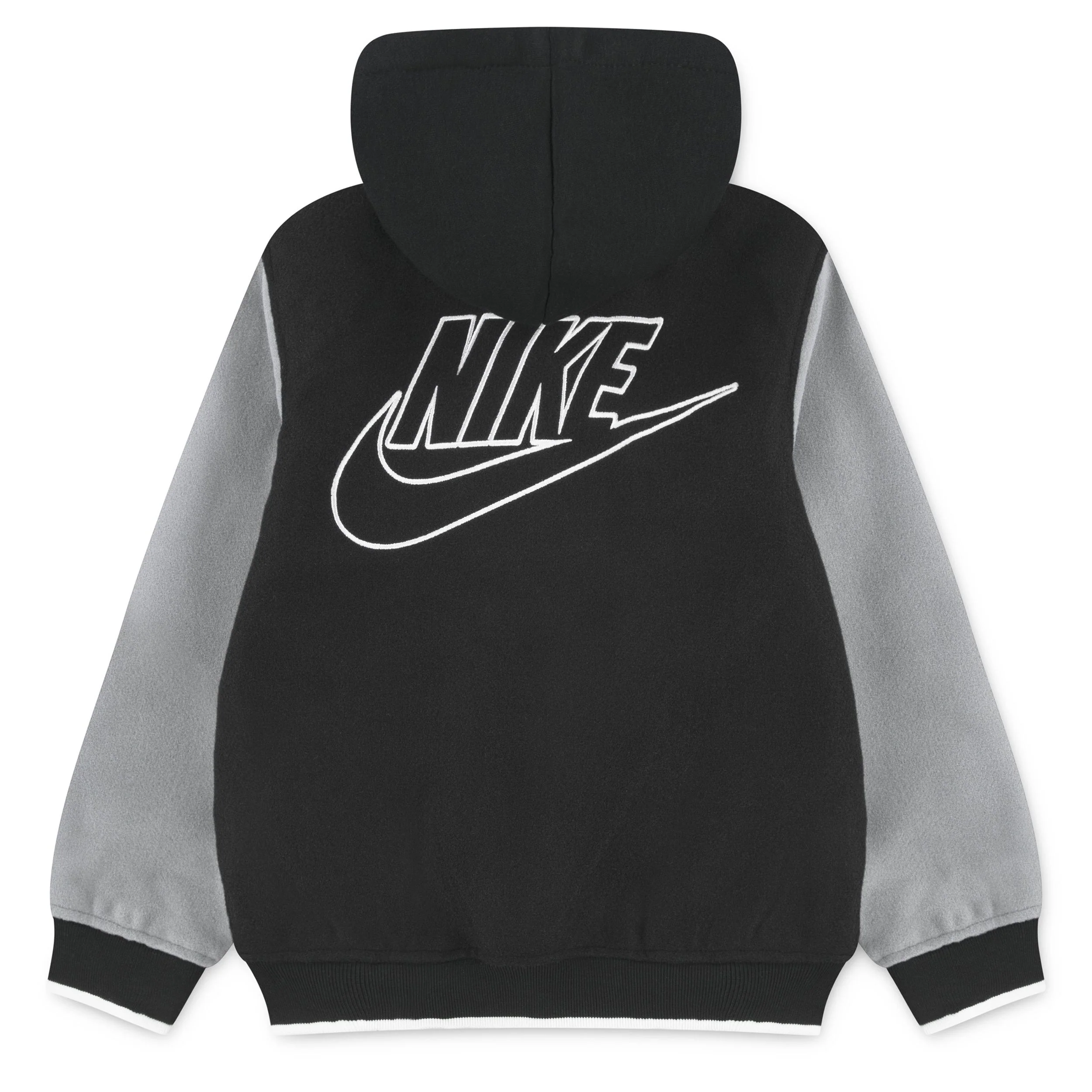 Hooded Varsity Jacket  (Little Kid) - Image 2