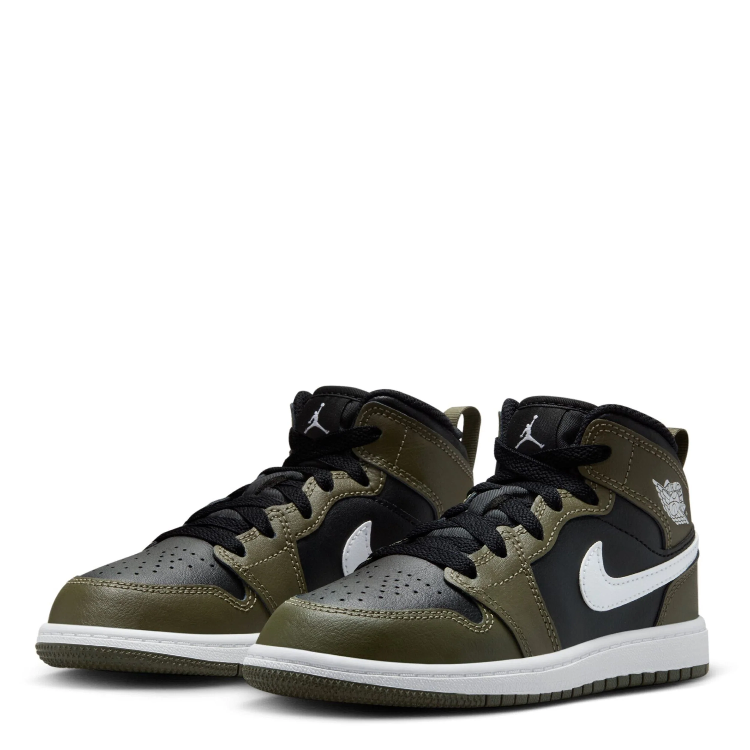 Jordan 1 Mid (Little Kid) - Image 3