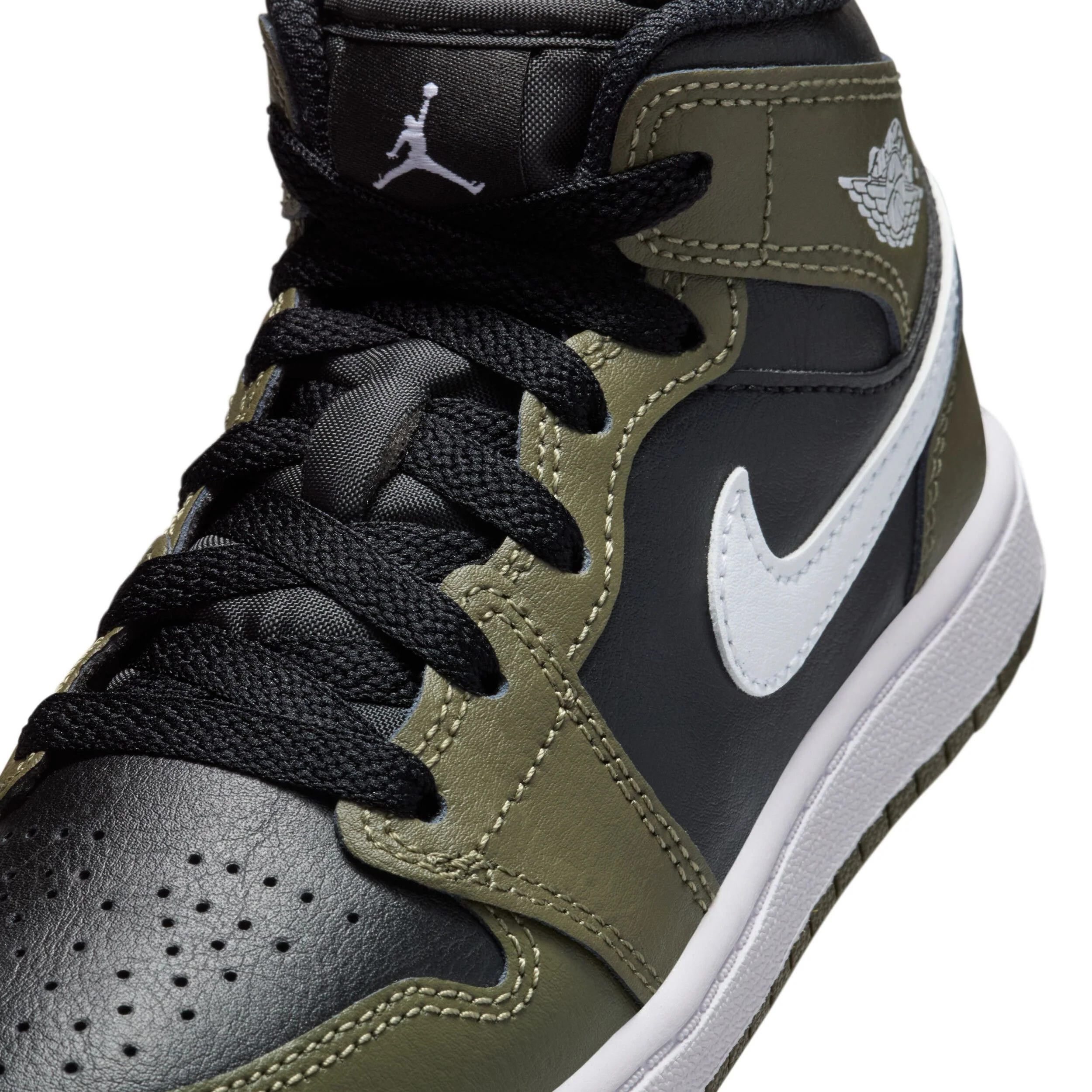 Jordan 1 Mid (Little Kid) - Image 7