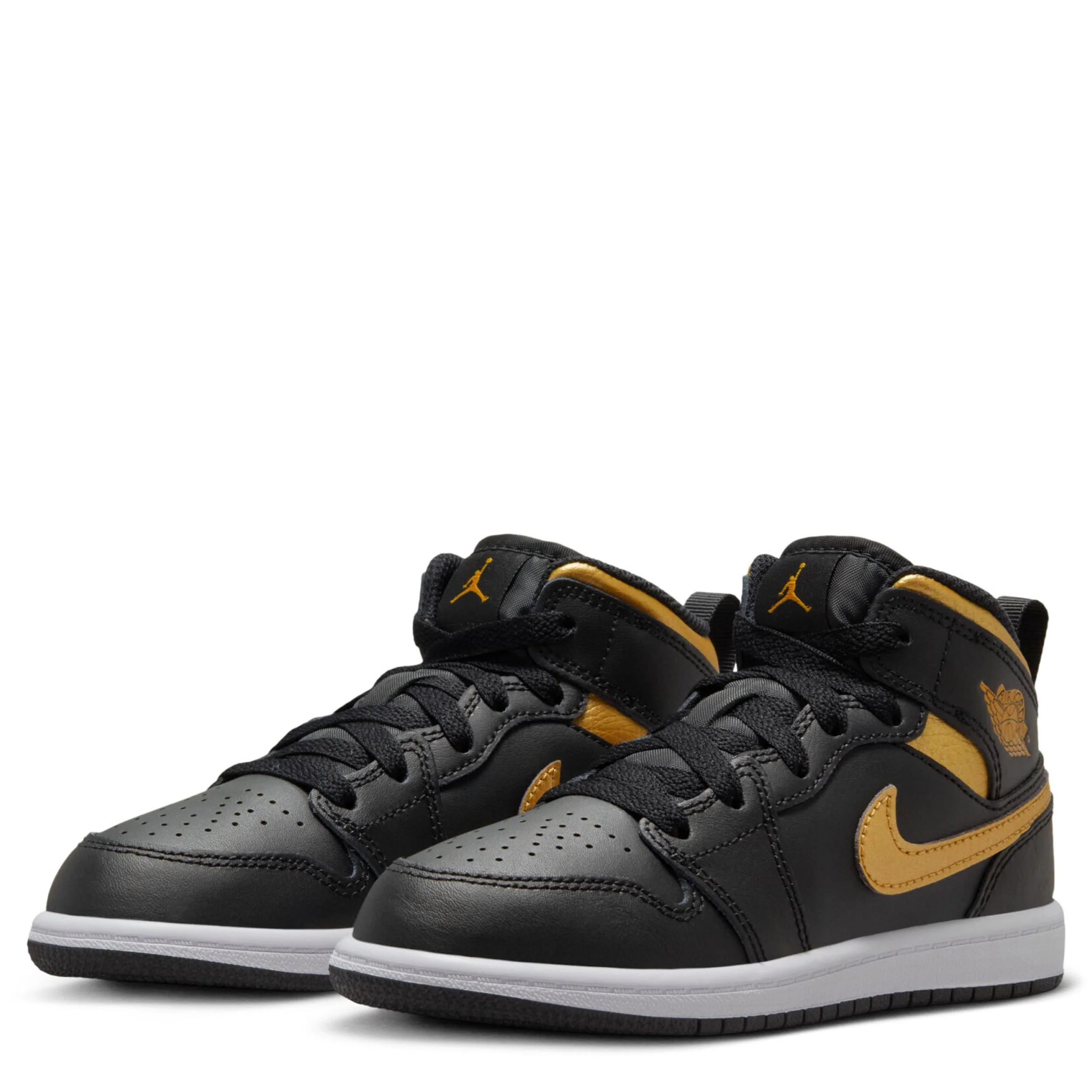 Jordan 1 Mid (Little Kid) - Image 3