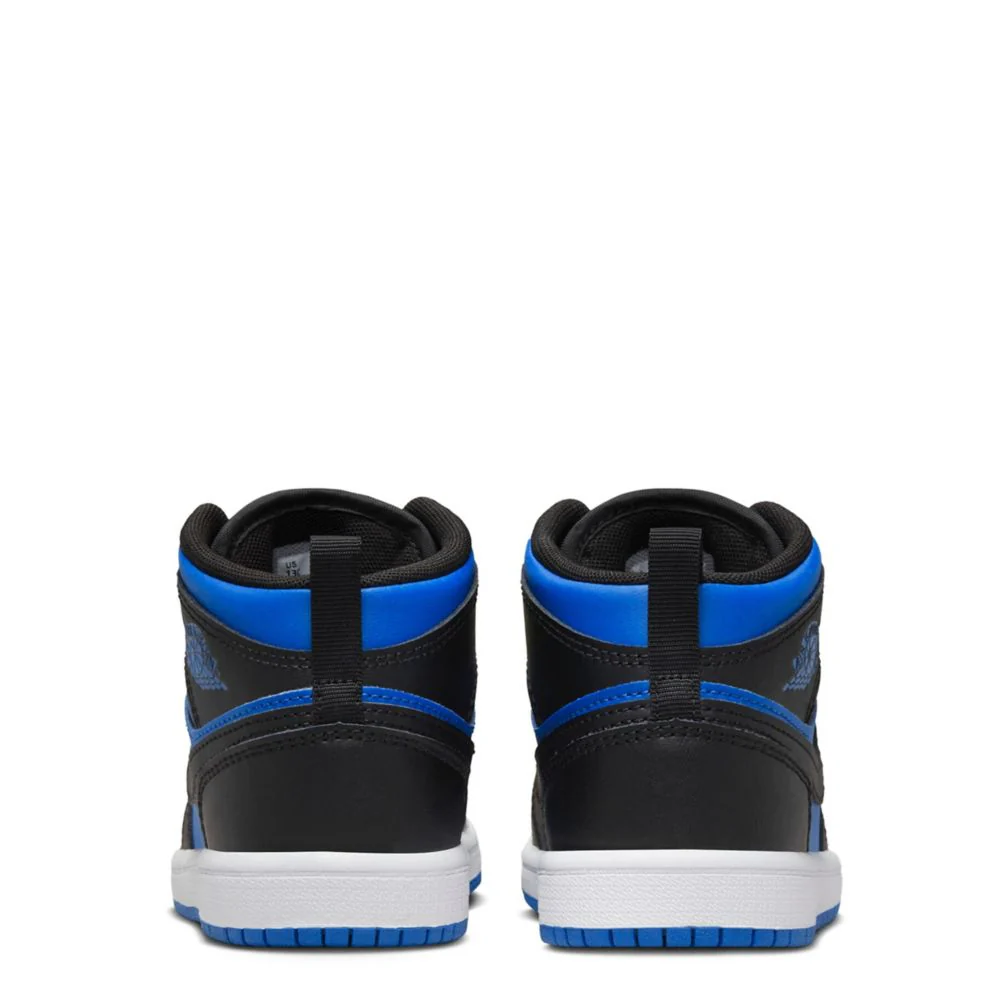 Jordan 1 Mid (Little Kid) - Image 4
