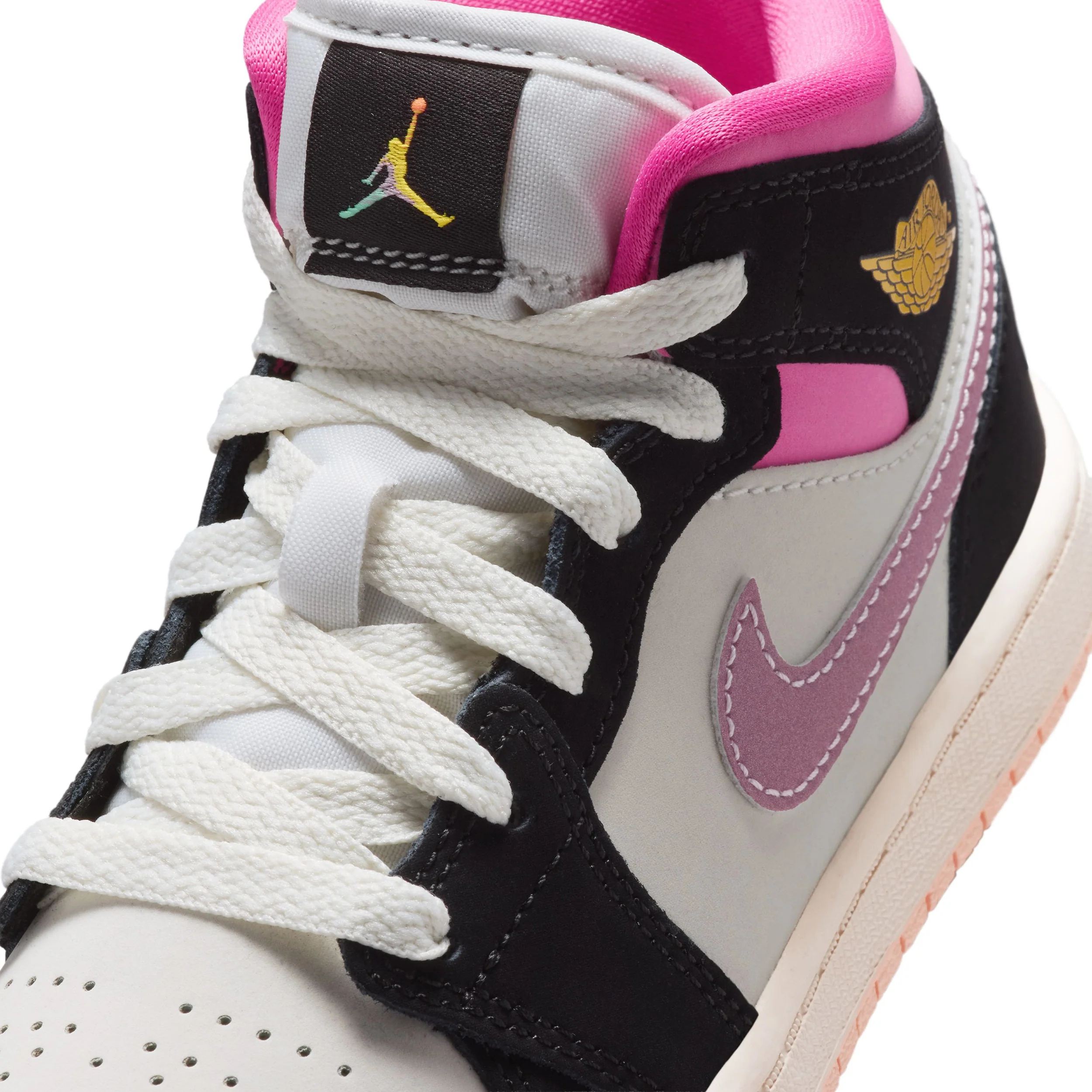 Jordan 1 Mid (Little Kid) - Image 7