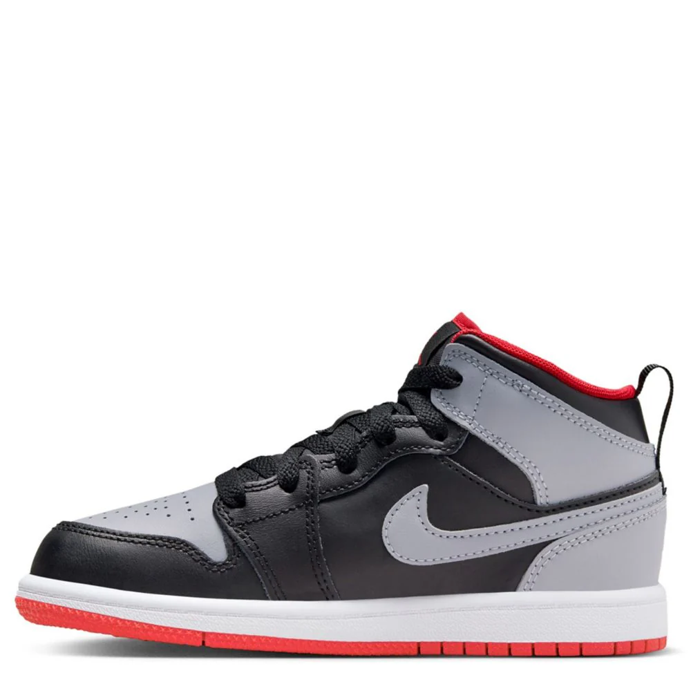 Jordan 1 Mid (Little Kid) - Image 3