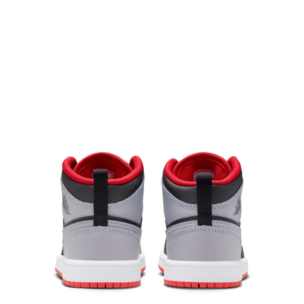 Jordan 1 Mid (Little Kid) - Image 4
