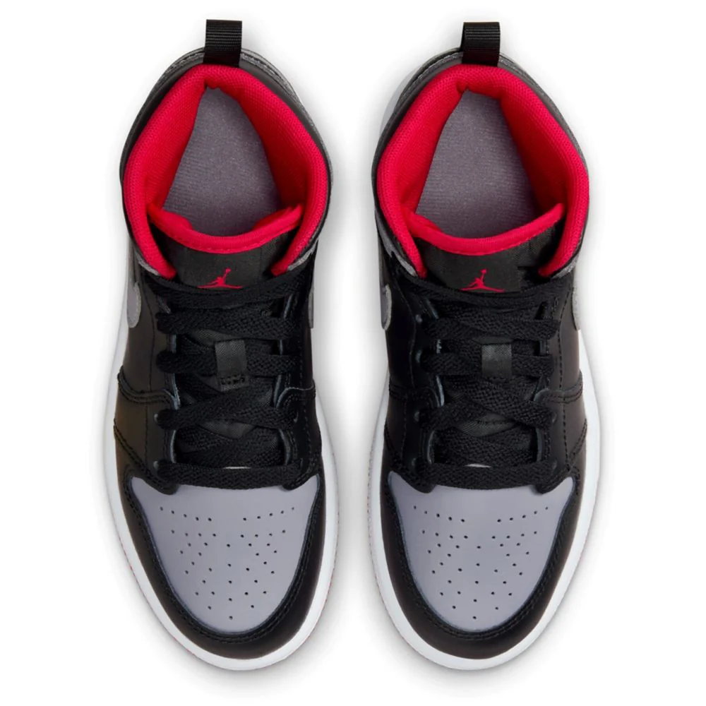 Jordan 1 Mid (Little Kid) - Image 5