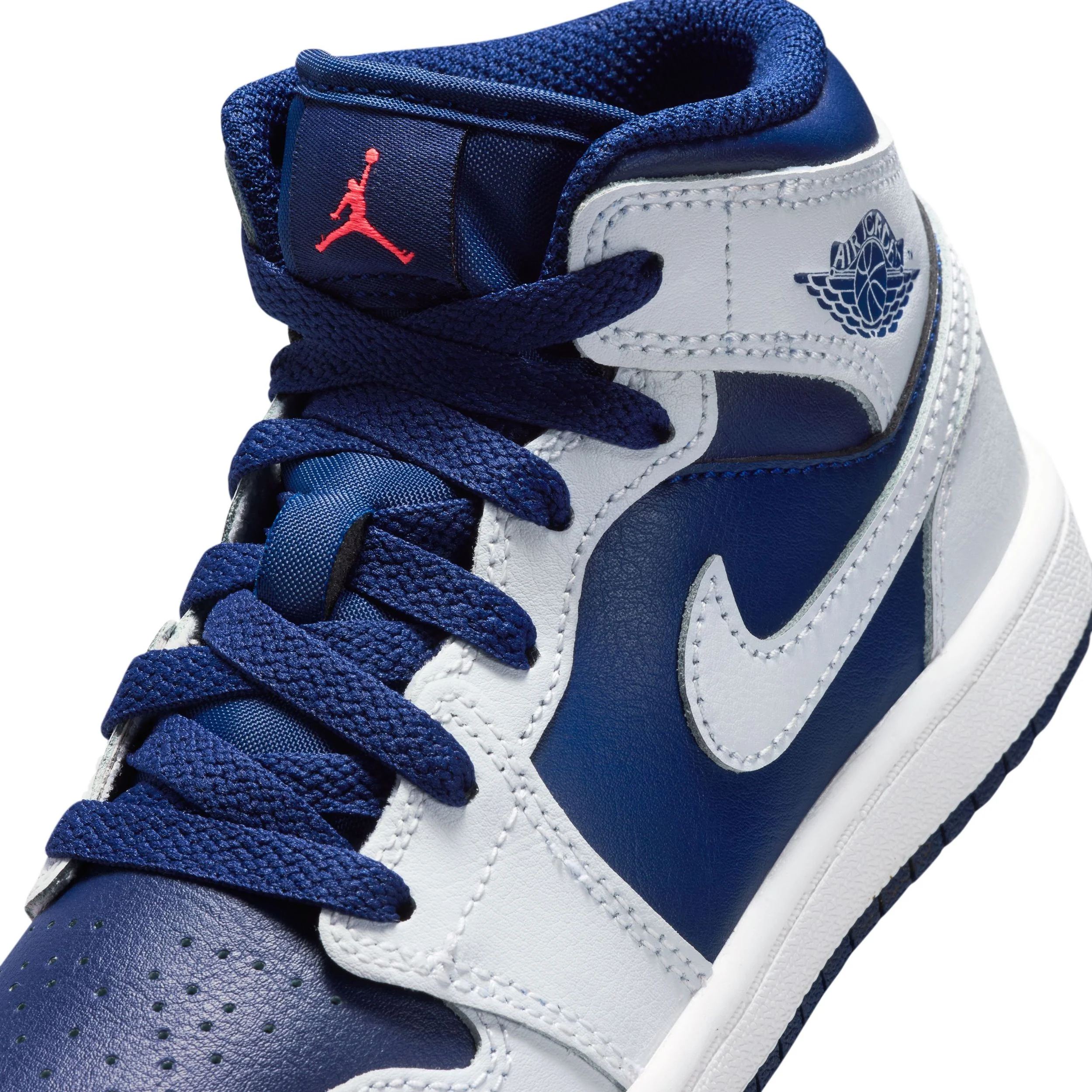 Jordan 1 Mid (Little Kid) - Image 7
