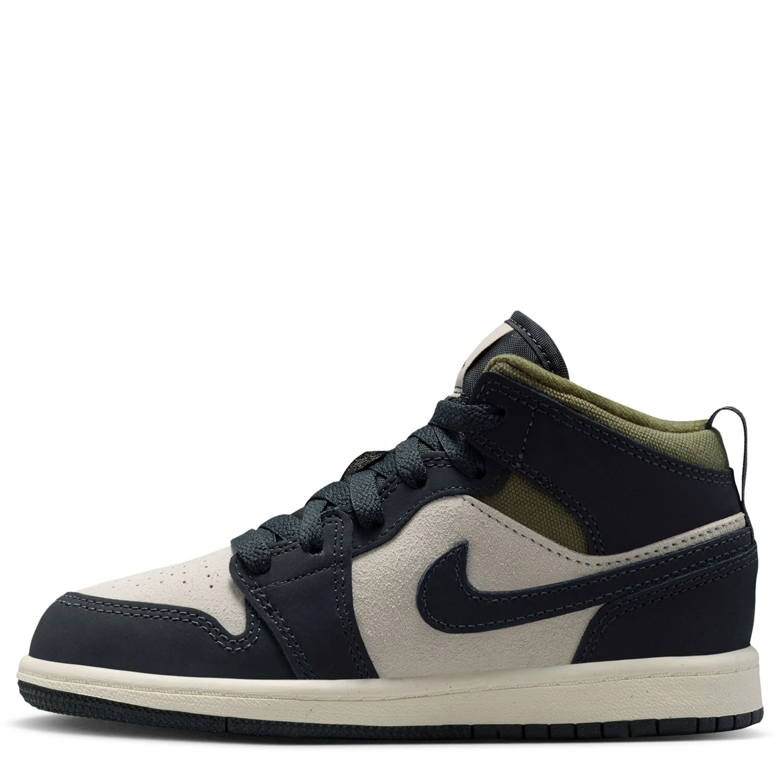 Jordan 1 Mid (Little Kid) - Image 2