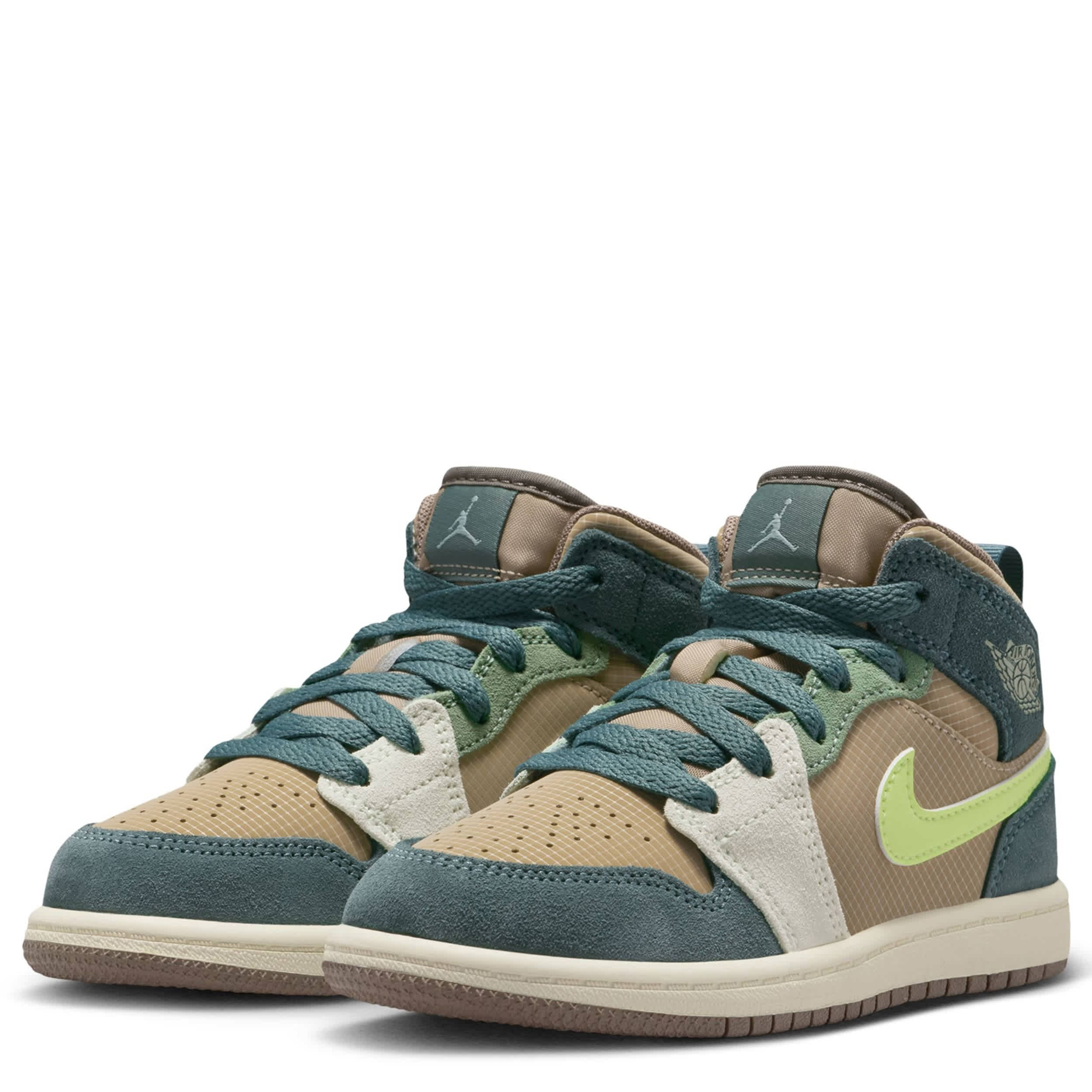 Jordan 1 Mid (Little Kid) - Image 3