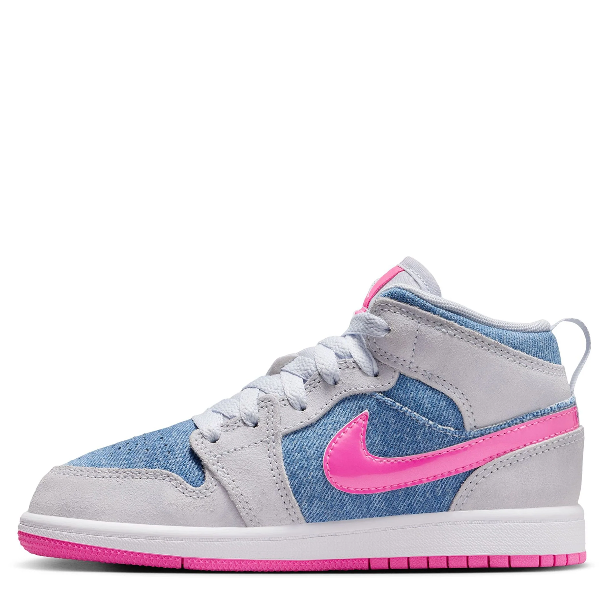 Jordan 1 Mid (Little Kid) - Image 2