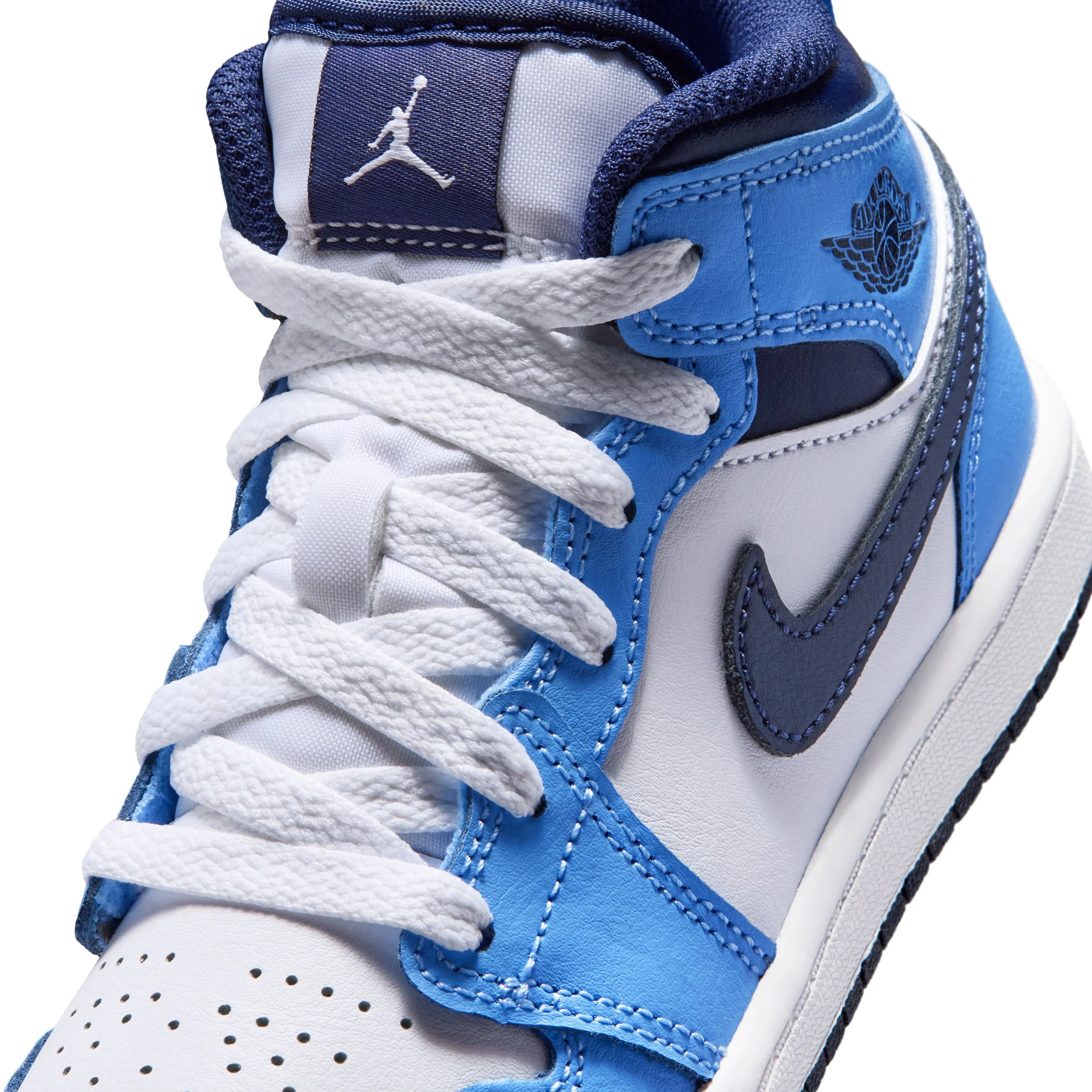 Jordan 1 Mid (Little Kid) - Image 7