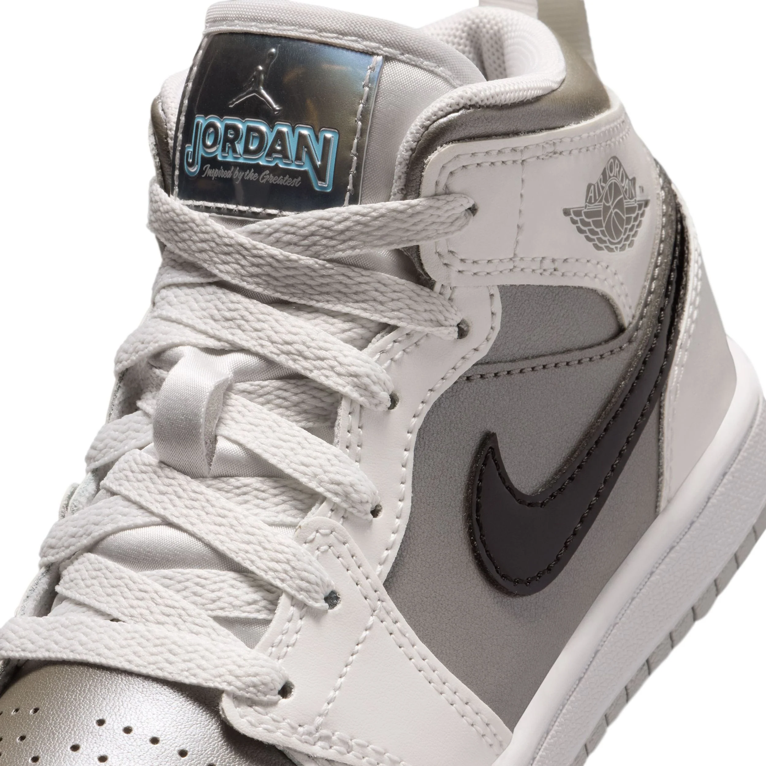 Jordan 1 Mid (Little Kid) - Image 7