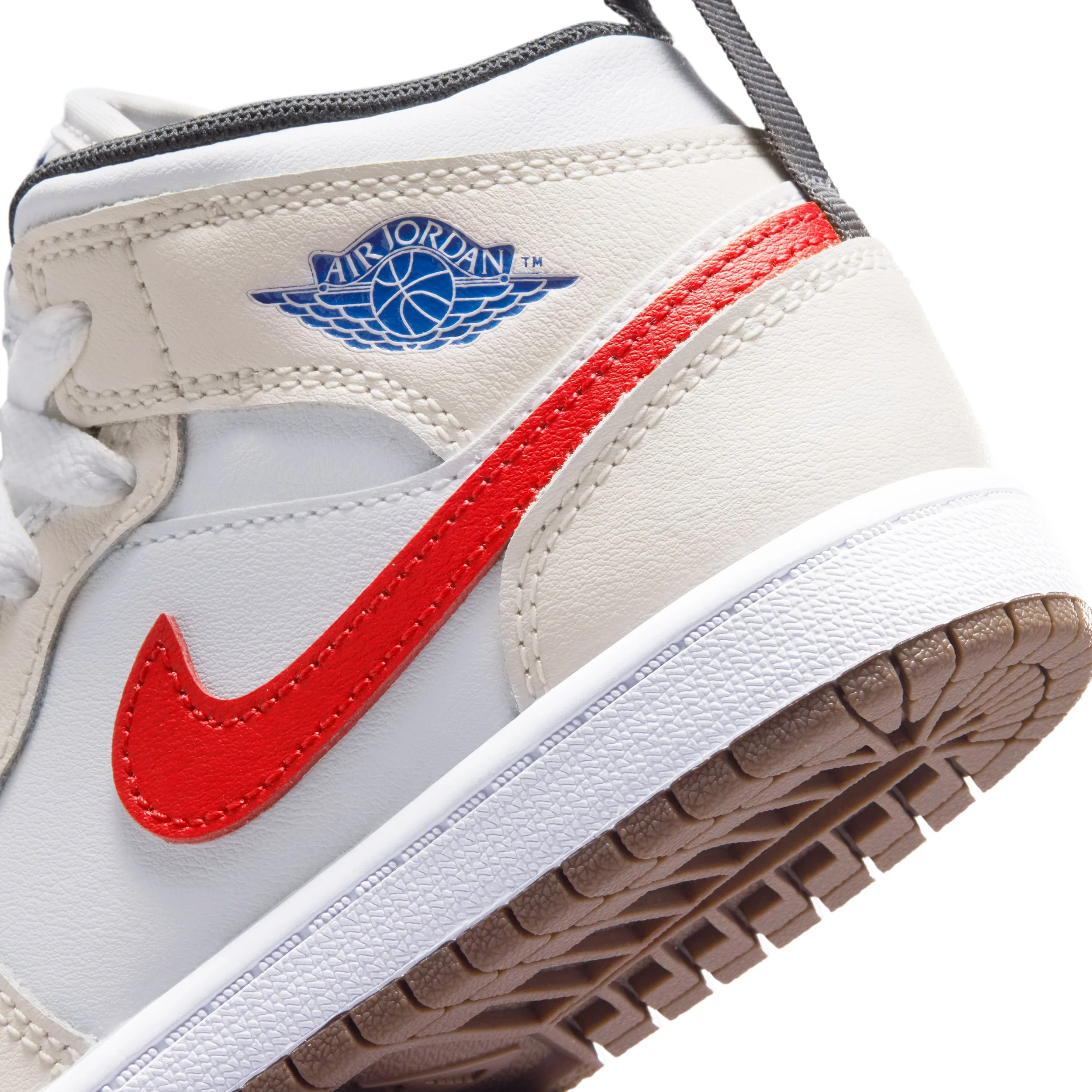 Jordan 1 Mid (Little Kid) - Image 8