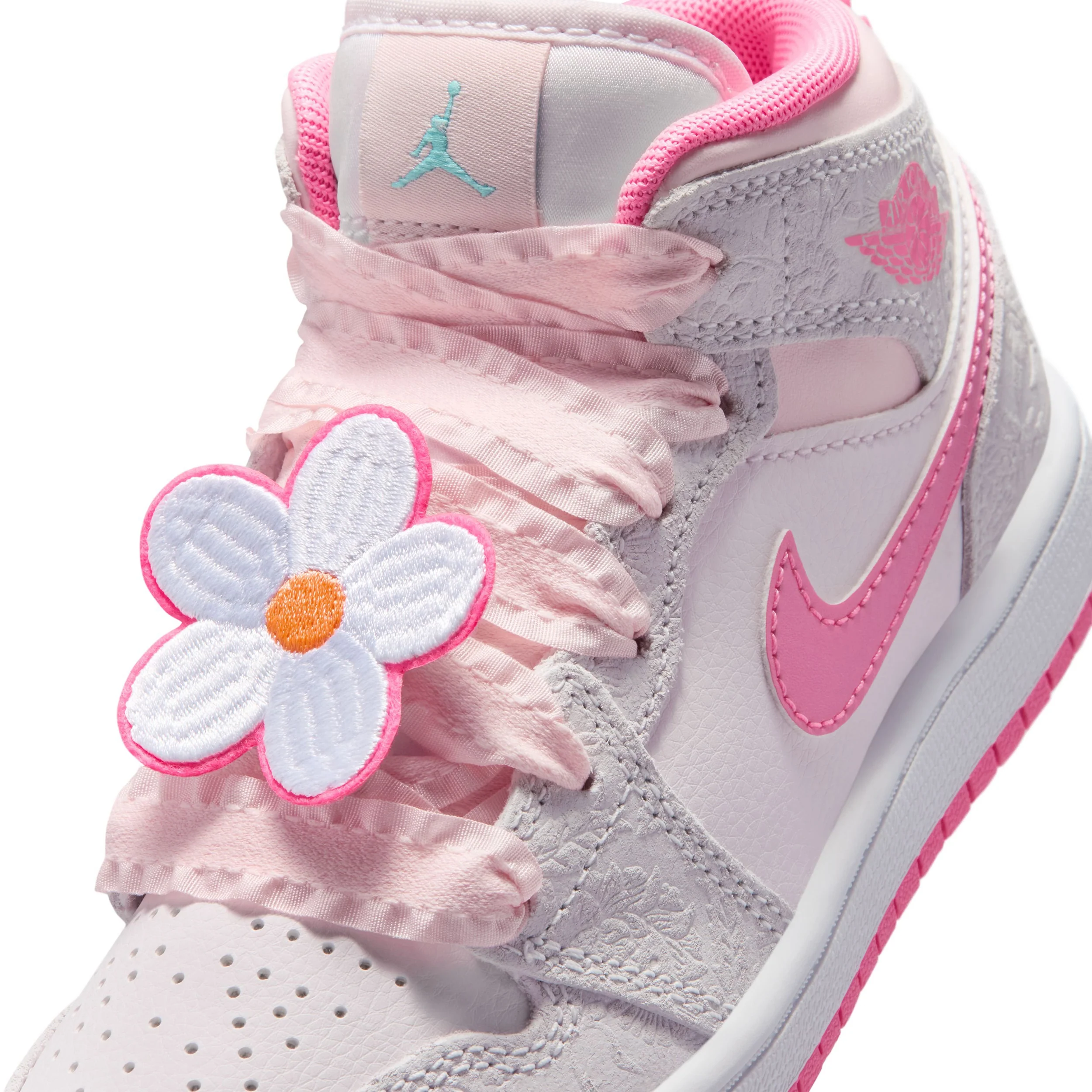 Jordan 1 Mid (Little Kid) - Image 7