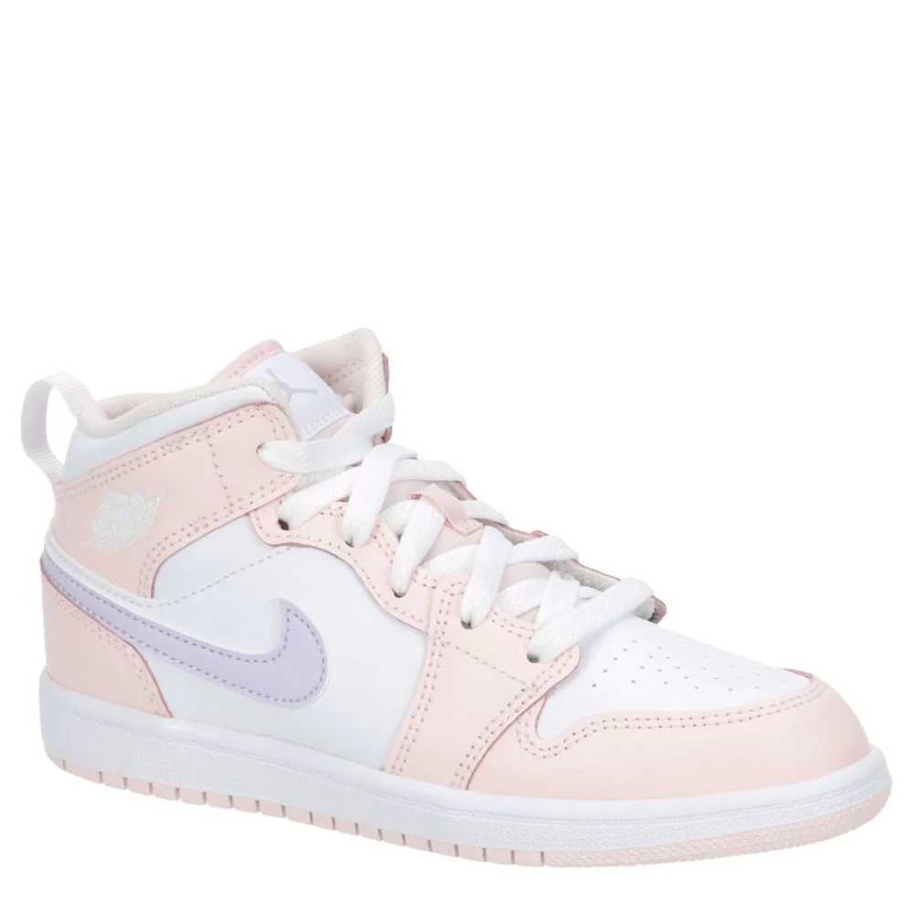 Jordan 1 Mid (Little Kid) - Image 2