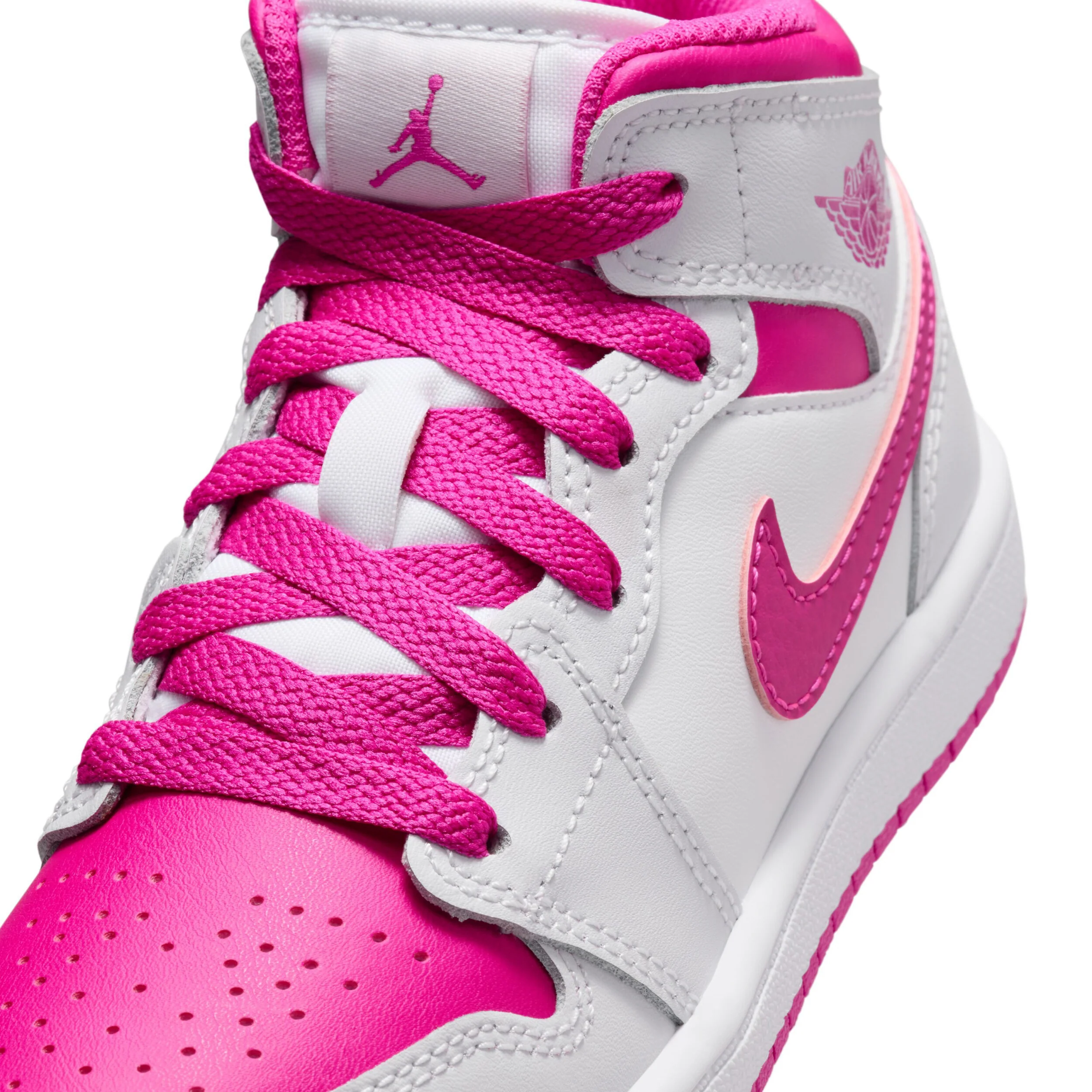 Jordan 1 Mid (Little Kid) - Image 7