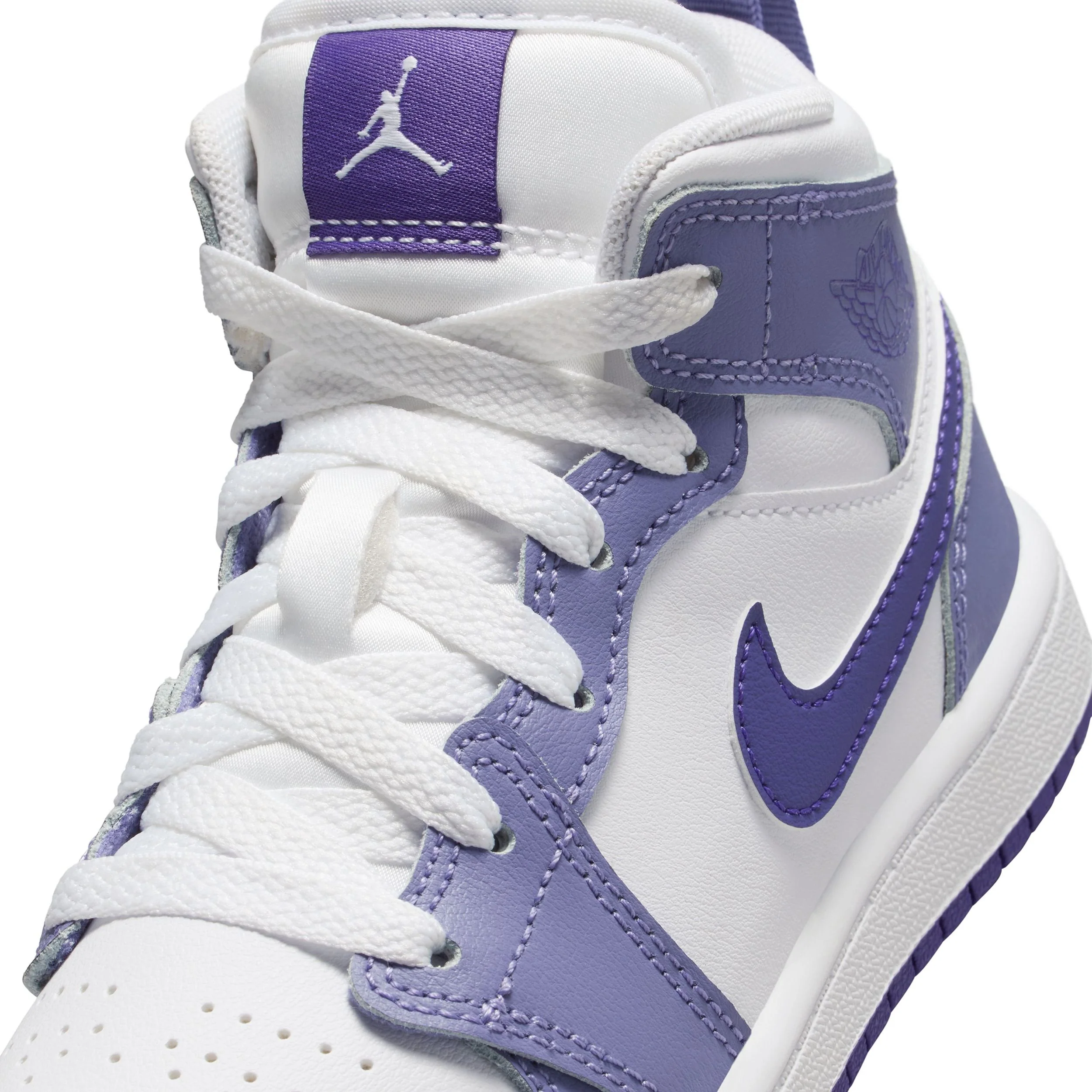 Jordan 1 Mid (Little Kid) - Image 7