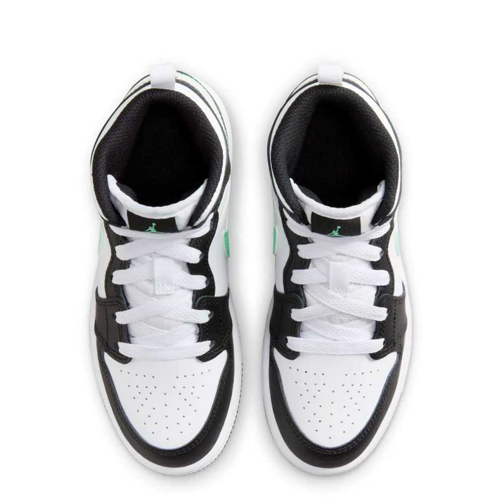 Jordan 1 Mid (Little Kid) - Image 5