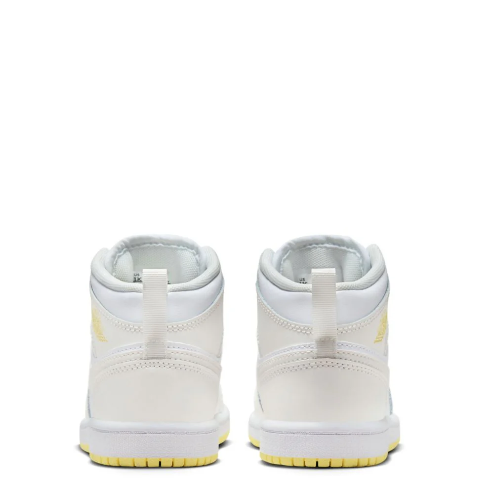 Jordan 1 Mid (Little Kid) - Image 4