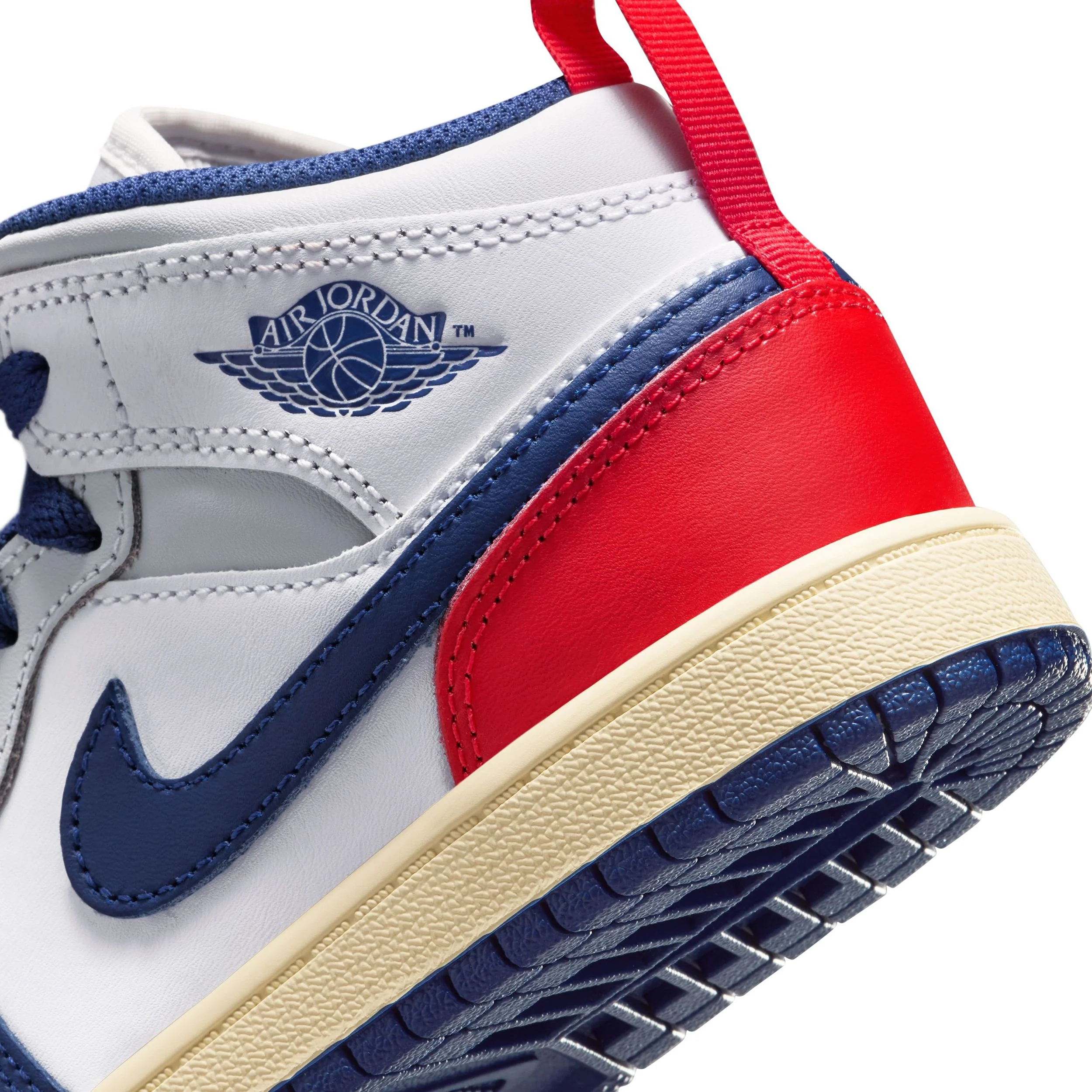 Jordan 1 Mid (Little Kid) - Image 8