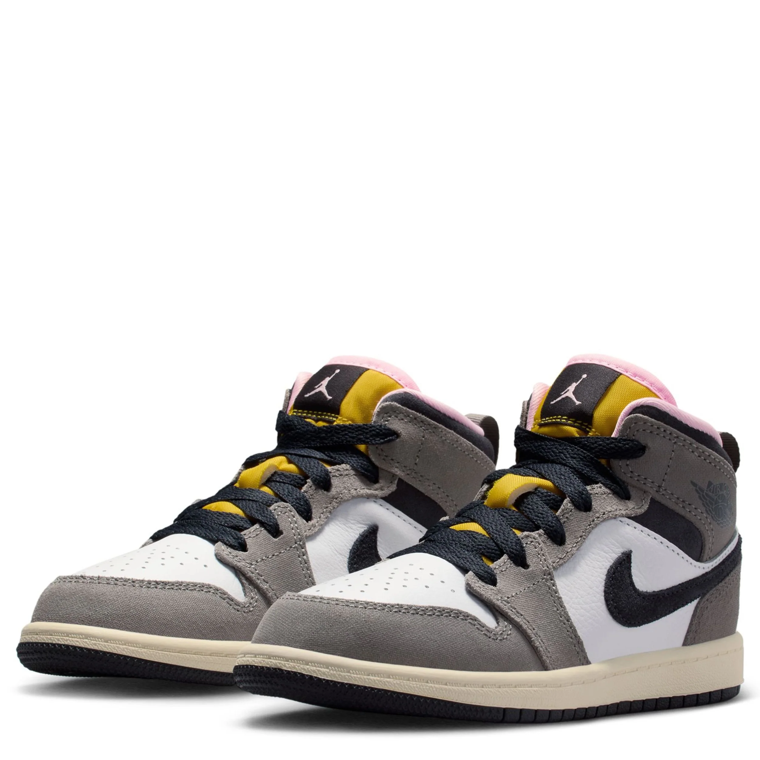 Jordan 1 Mid (Little Kid) - Image 3