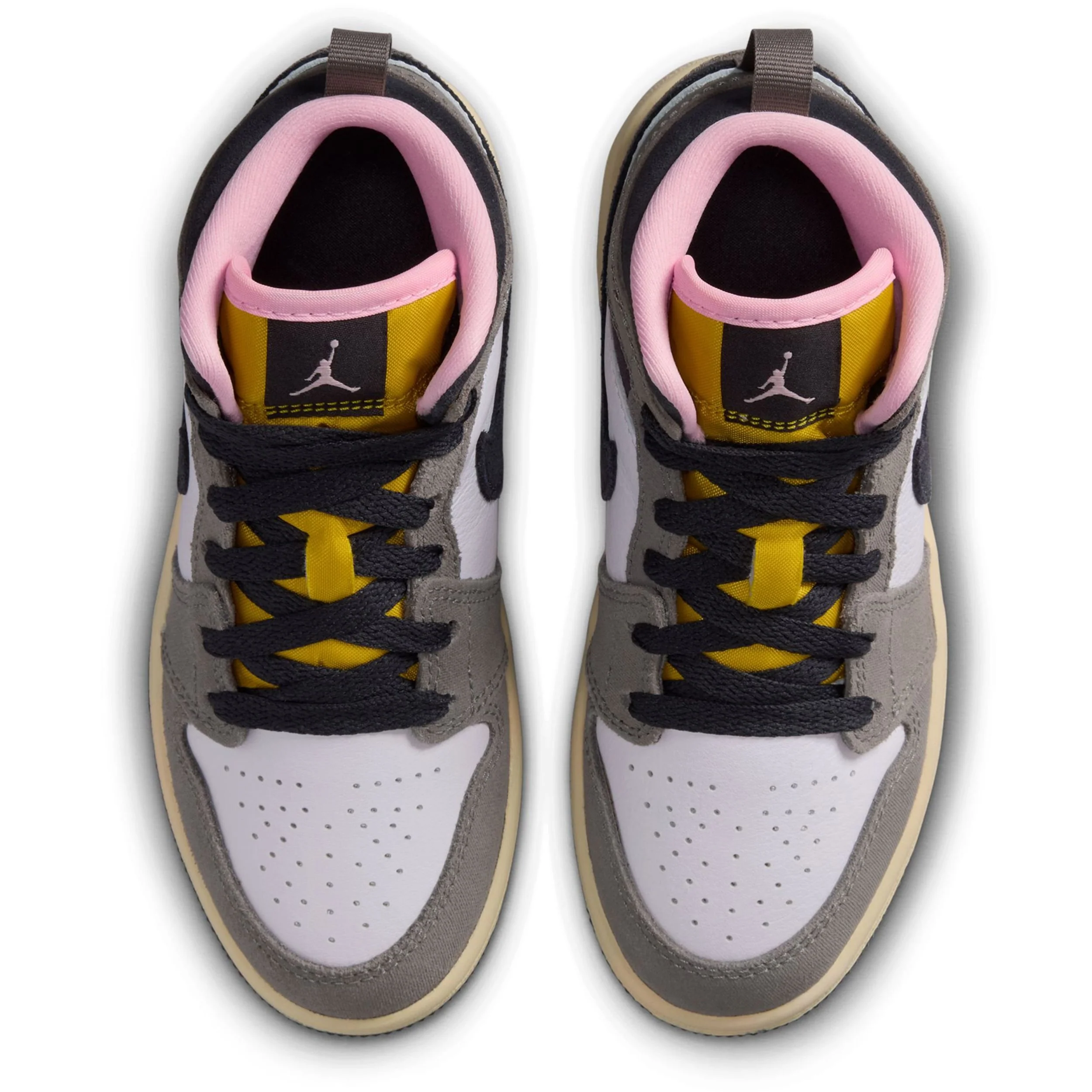 Jordan 1 Mid (Little Kid) - Image 5