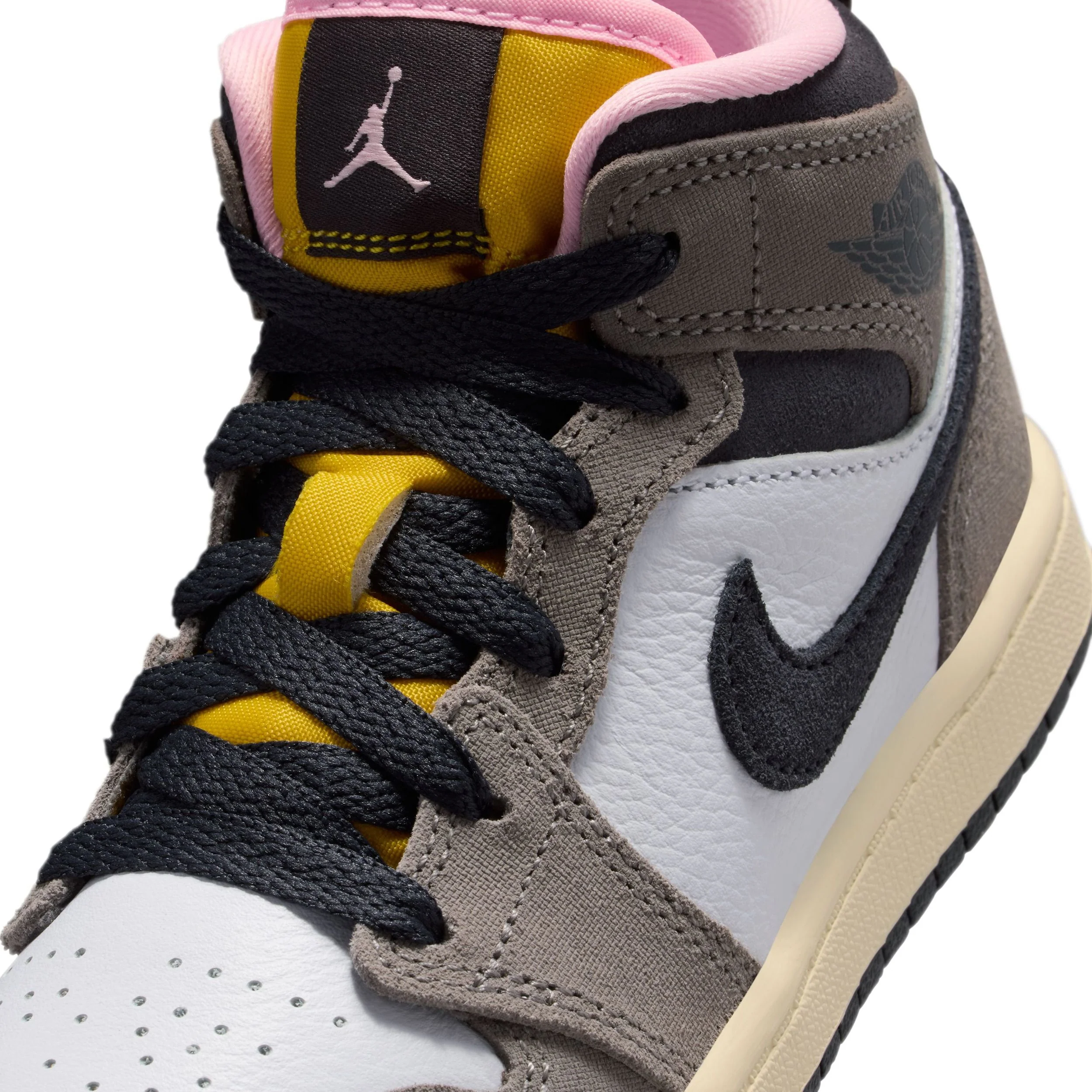 Jordan 1 Mid (Little Kid) - Image 7