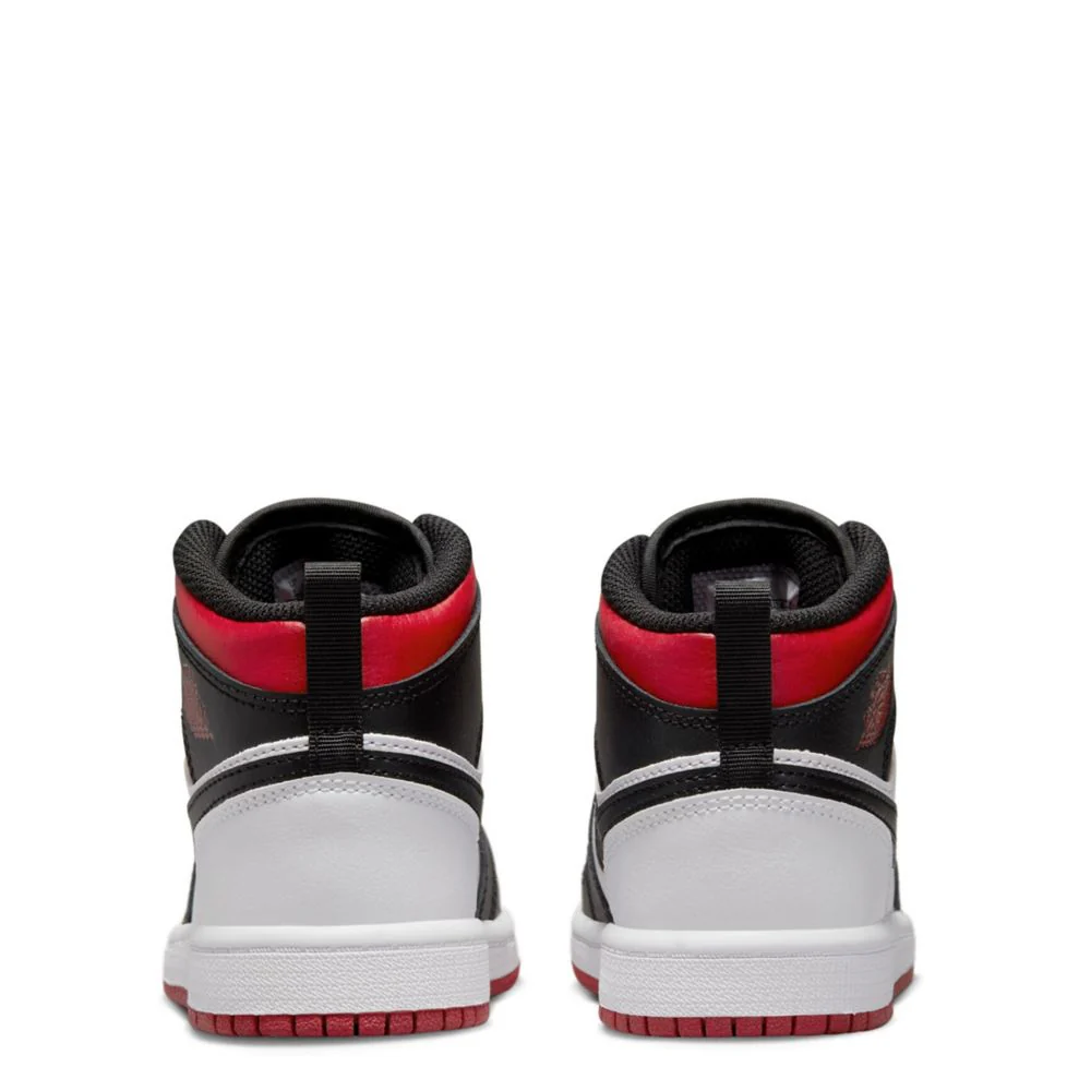 Jordan 1 Mid (Little Kid) - Image 4