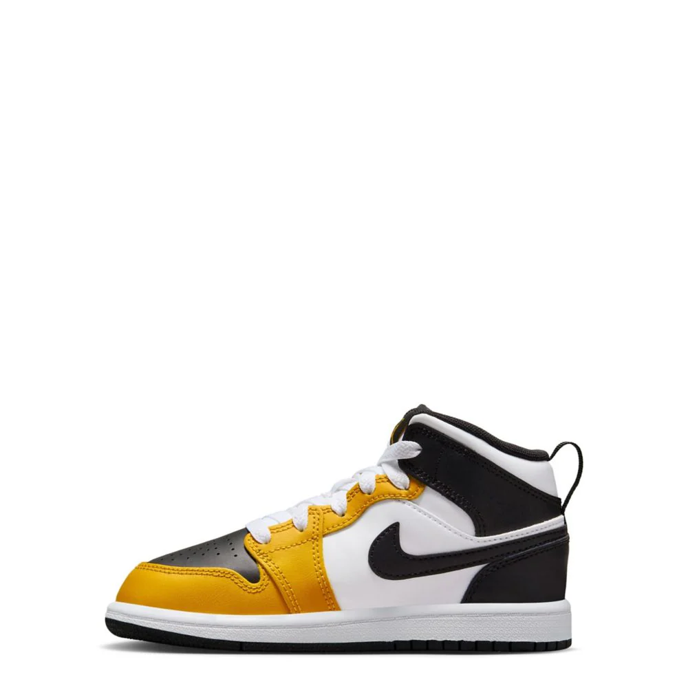 Jordan 1 Mid (Little Kid) - Image 3