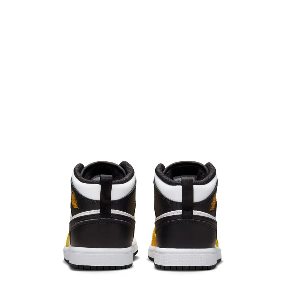 Jordan 1 Mid (Little Kid) - Image 4