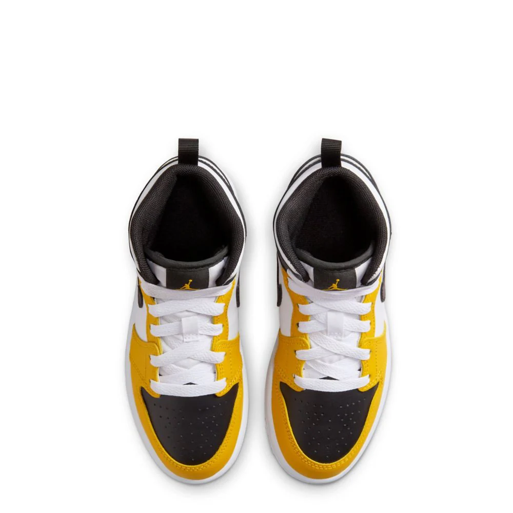Jordan 1 Mid (Little Kid) - Image 5