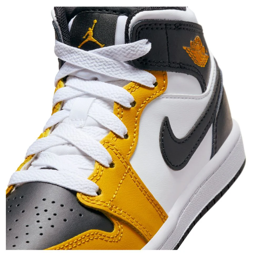 Jordan 1 Mid (Little Kid) - Image 7