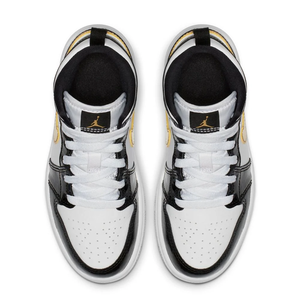 Jordan 1 Mid Se (Little Kid) - Image 3