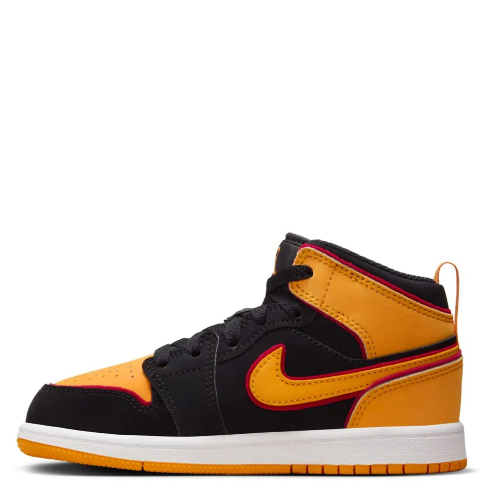 Jordan 1 Mid Se (Little Kid) - Image 3