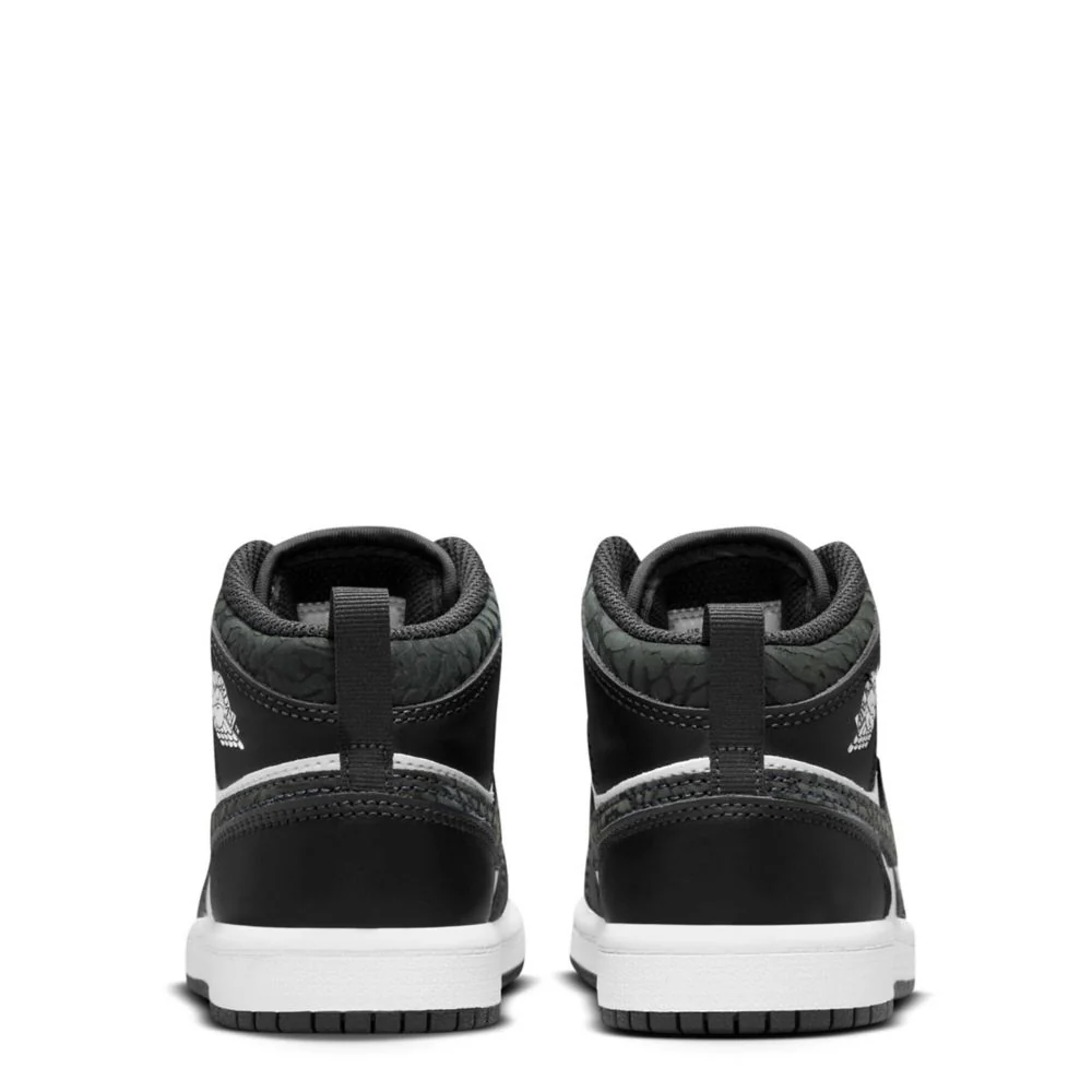 Jordan 1 Mid Se (Little Kid) - Image 4