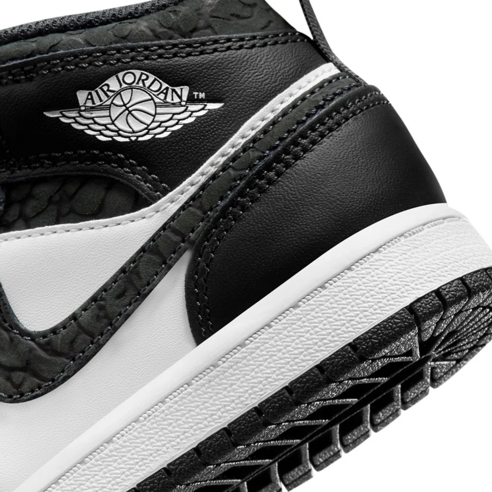 Jordan 1 Mid Se (Little Kid) - Image 8
