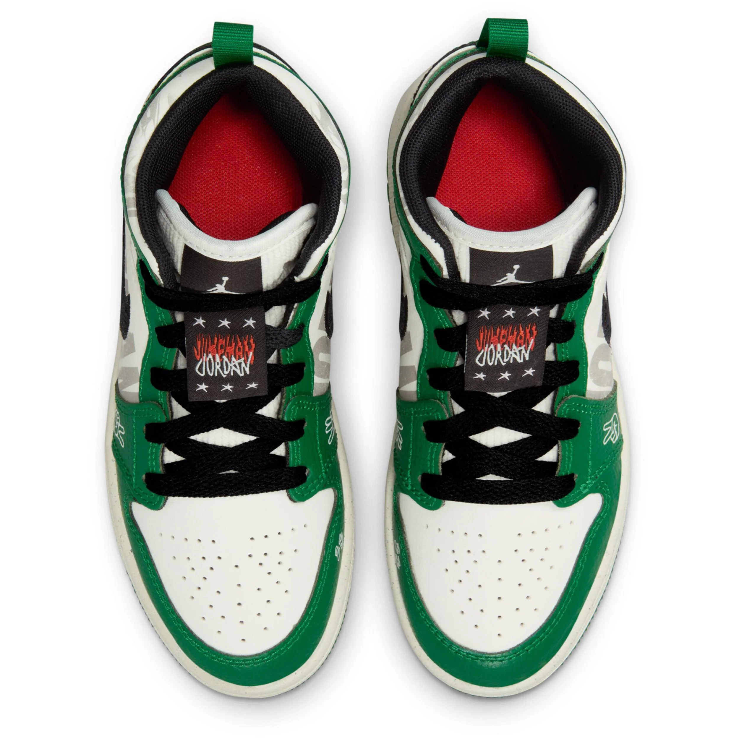 Jordan 1 Mid Se (Little Kid) - Image 5