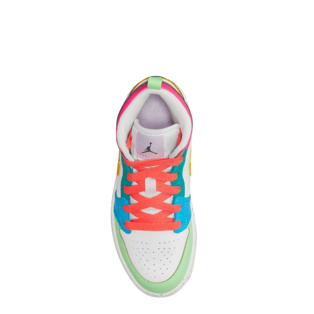 Jordan 1 Mid Se (Little Kid) - Image 3