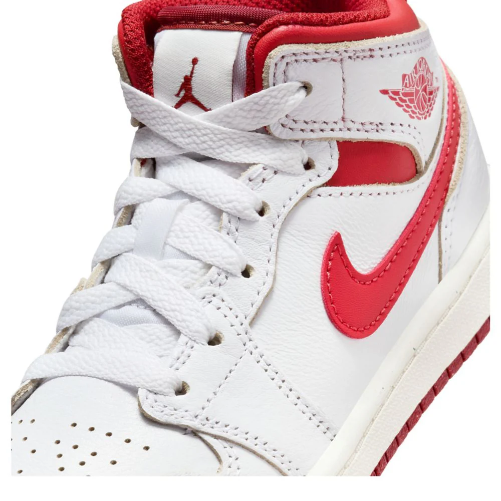 Jordan 1 Mid Se (Little Kid) - Image 7