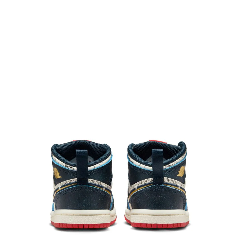 Jordan 1 Mid Se (Toddler) - Image 4