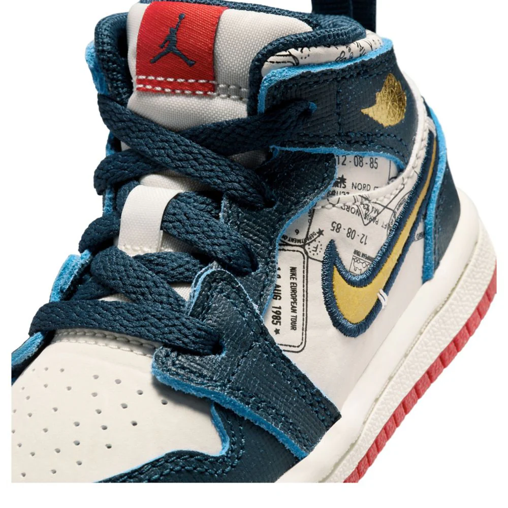 Jordan 1 Mid Se (Toddler) - Image 7