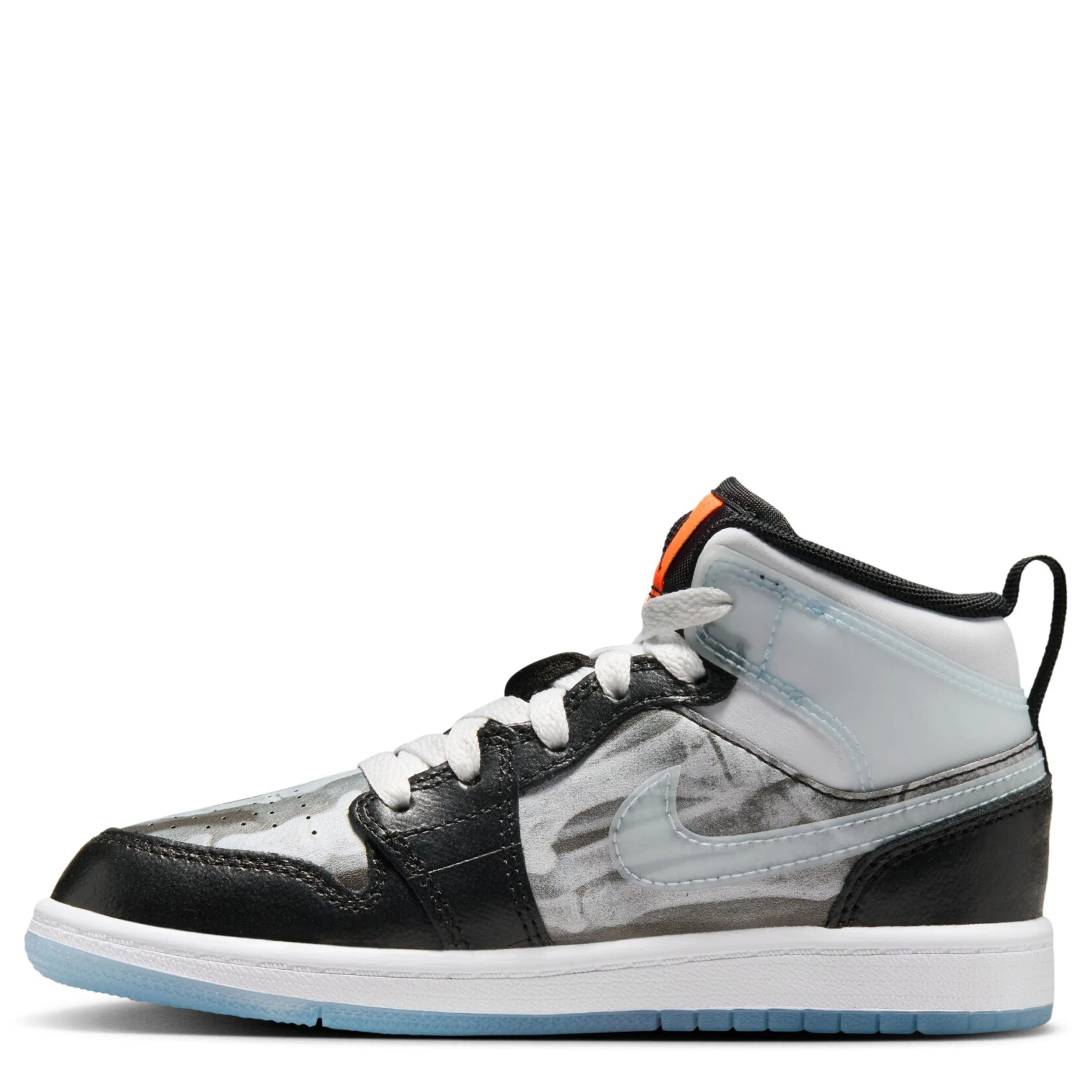 Jordan 1 Mid Sneaker School (Little Kid) - Image 2