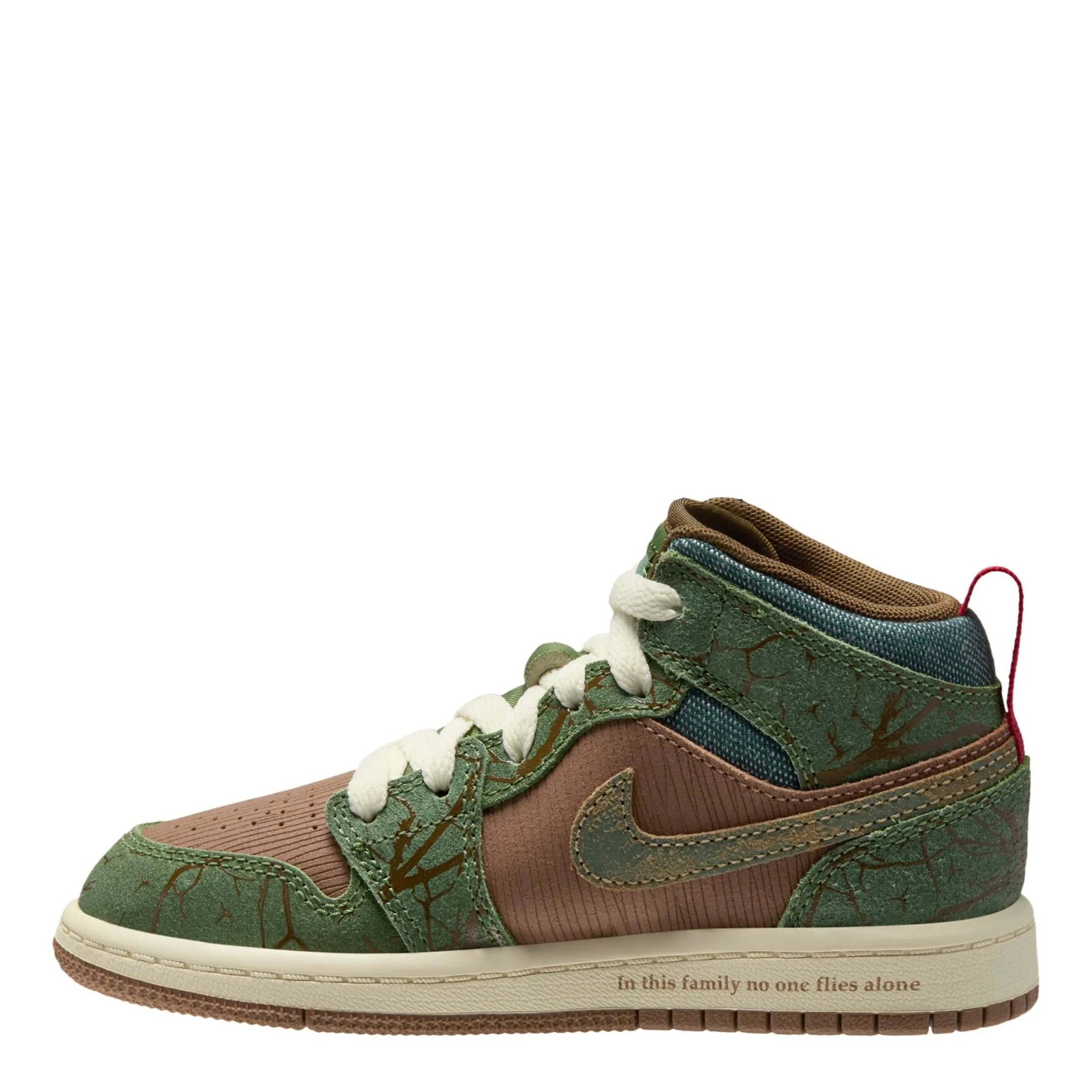 Jordan 1 Mid Sneaker School (Little Kid) - Image 2