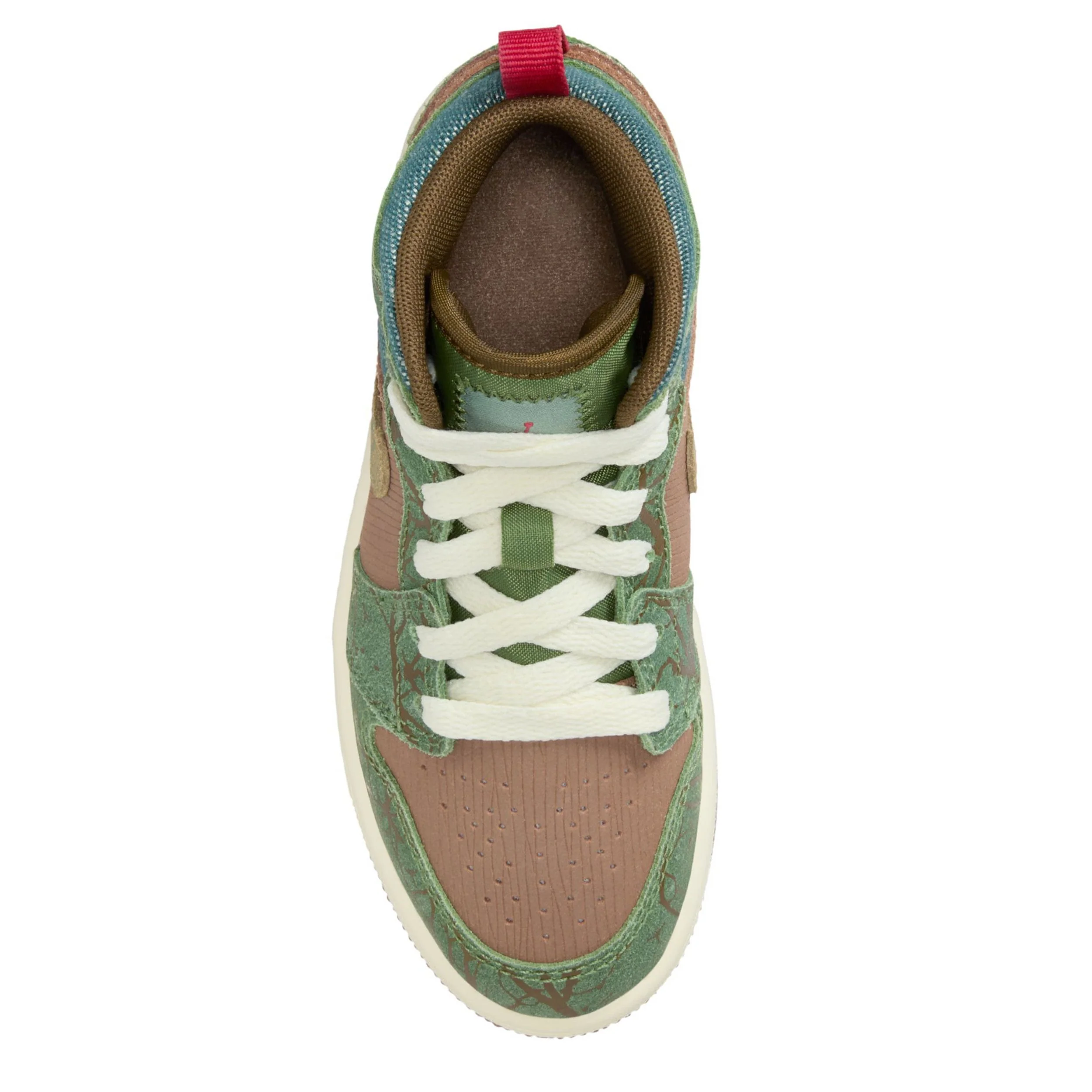 Jordan 1 Mid Sneaker School (Little Kid) - Image 3