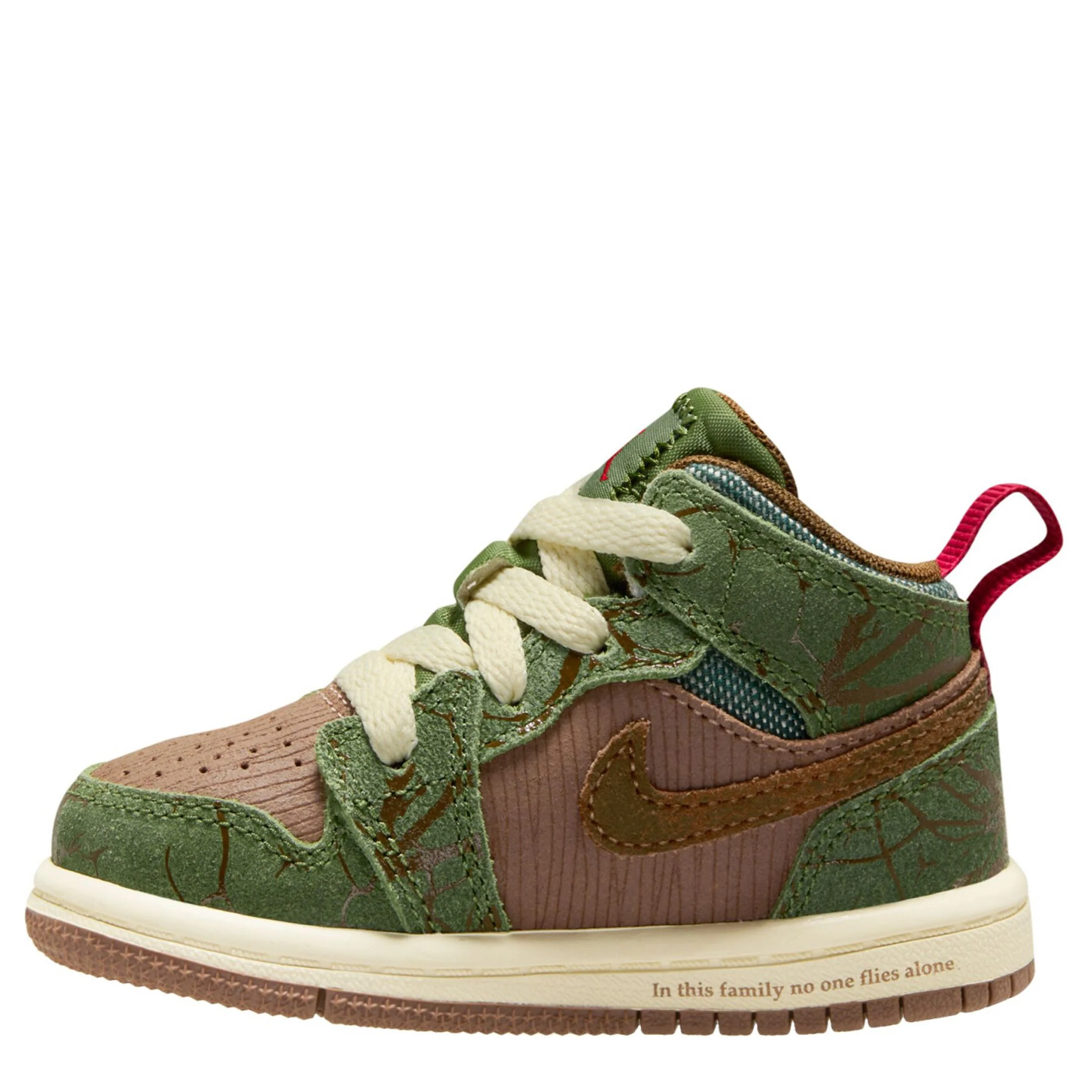 Jordan 1 Mid Sneaker School (Toddler) - Image 2
