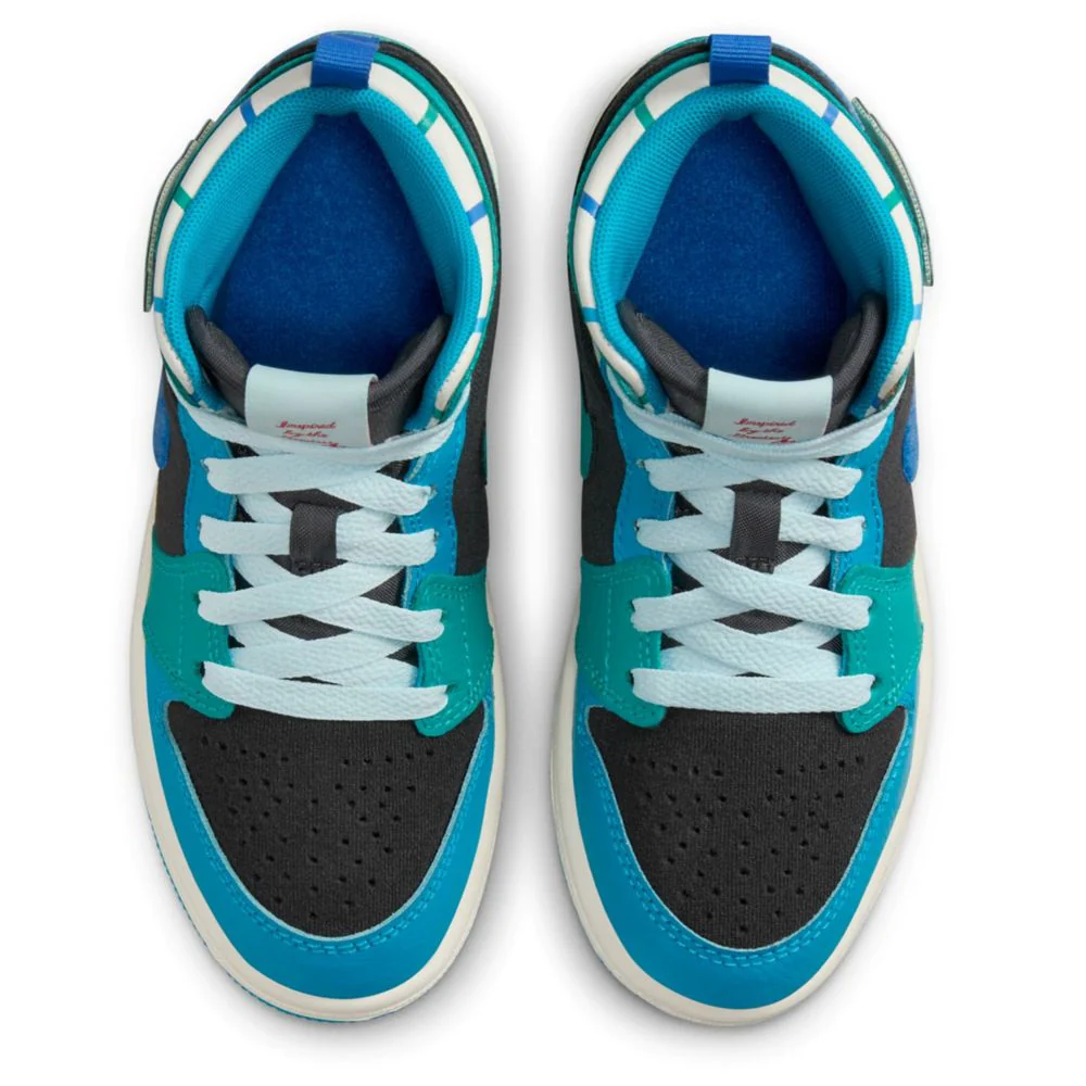 Jordan 1 Mid Ss (Little Kid) - Image 5